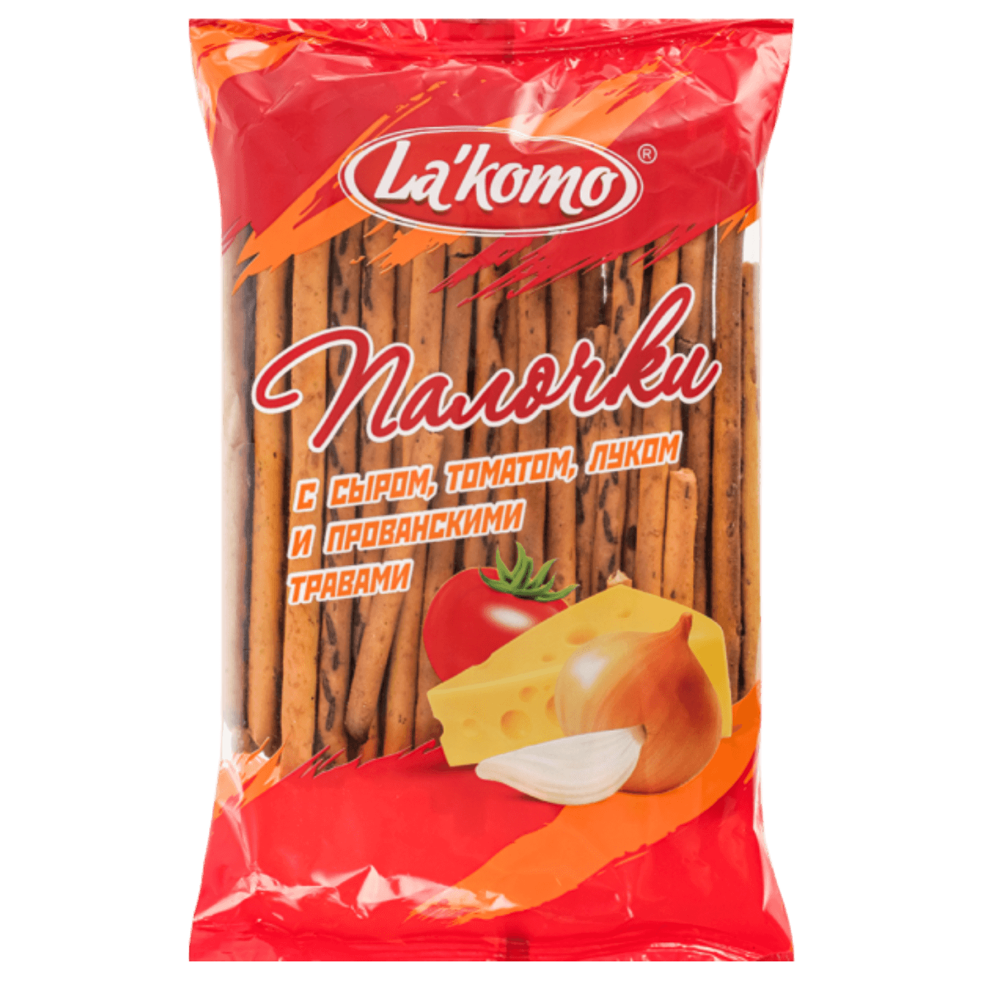 Палочки «La`komo» cыр-томат-лук-прованские травы