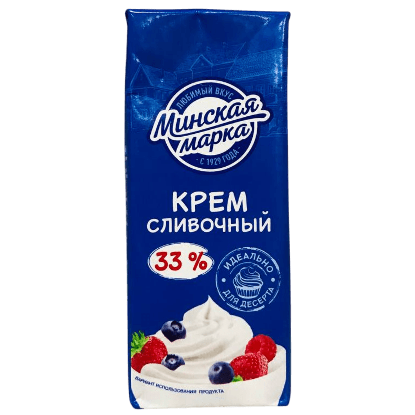 Крем сливочный «Минская марка» 33%
