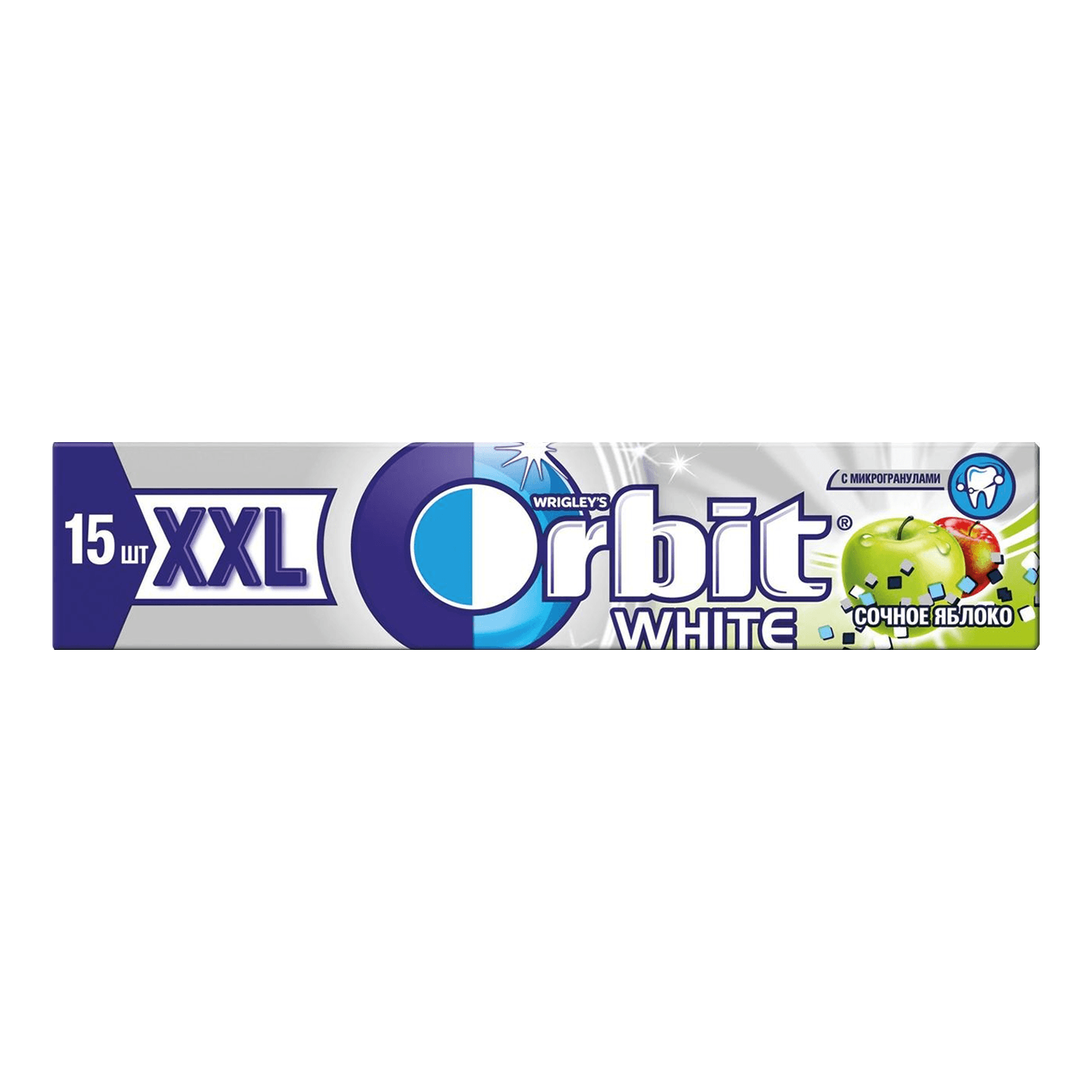 Жевательная резинка «Orbit» White сочное яблоко