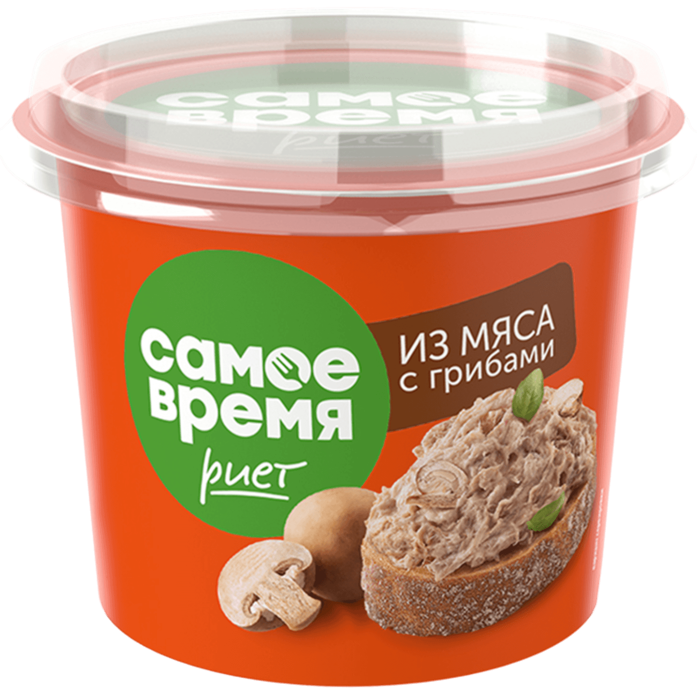 Риет из мяса «Самое время» грибы