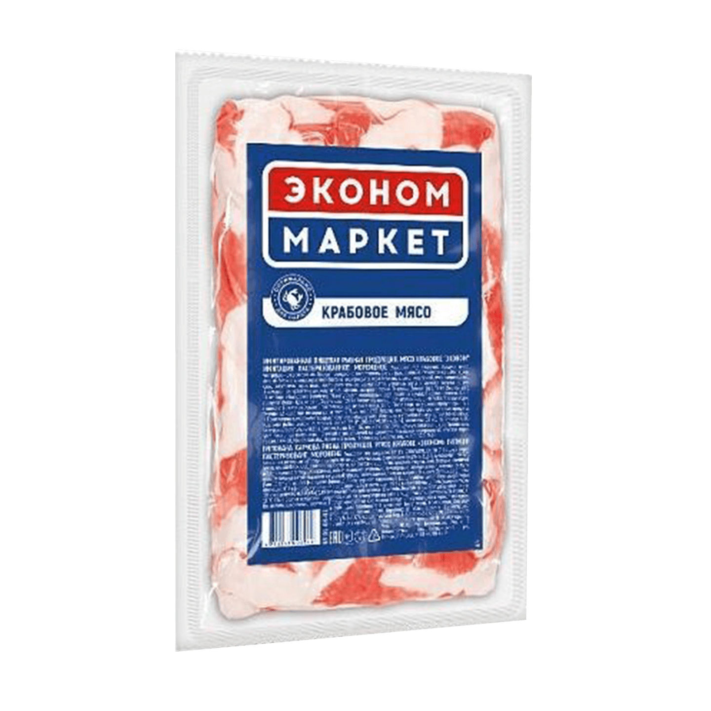 Крабовое мясо «Эконом маркет» охлажденное