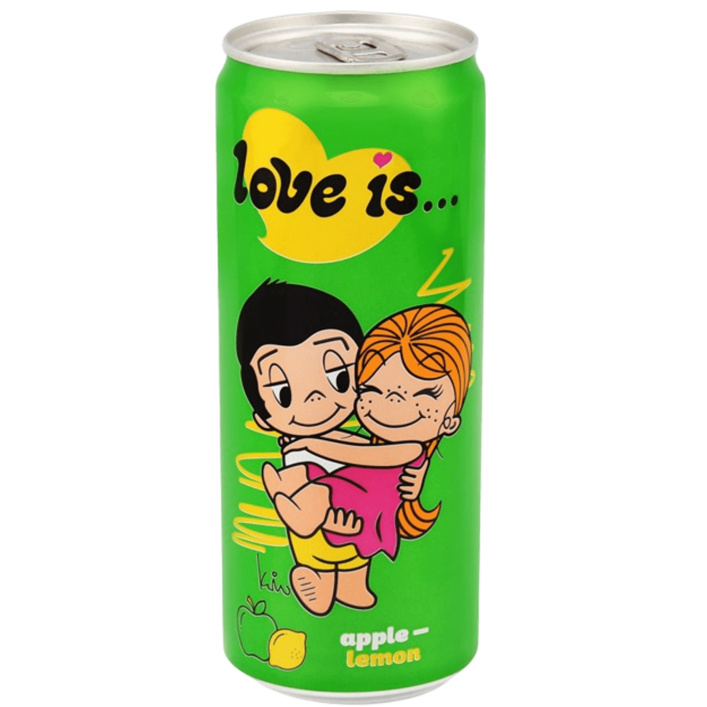 Напиток газированный «Love is» яблоко-лимон
