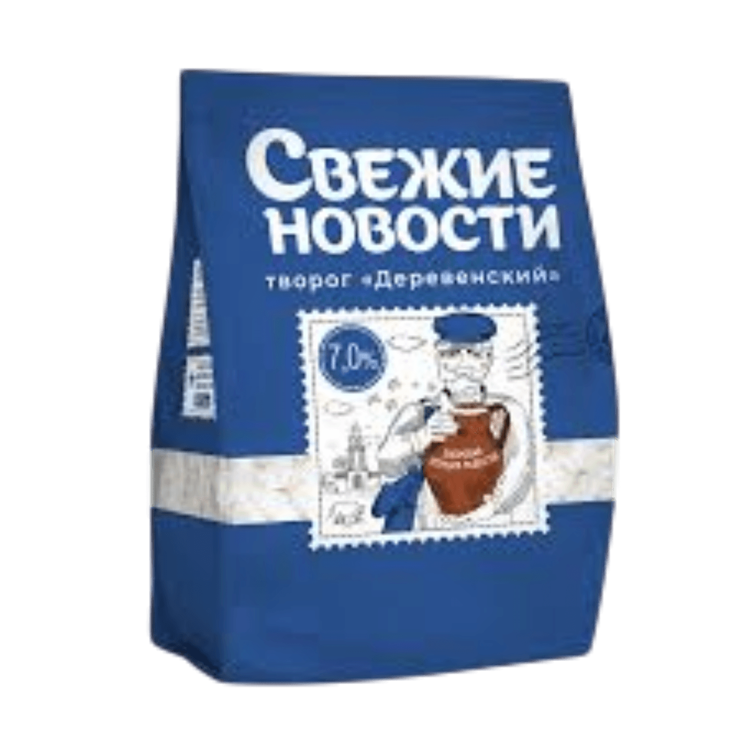 Творог «Свежие новости» 7% деревенский