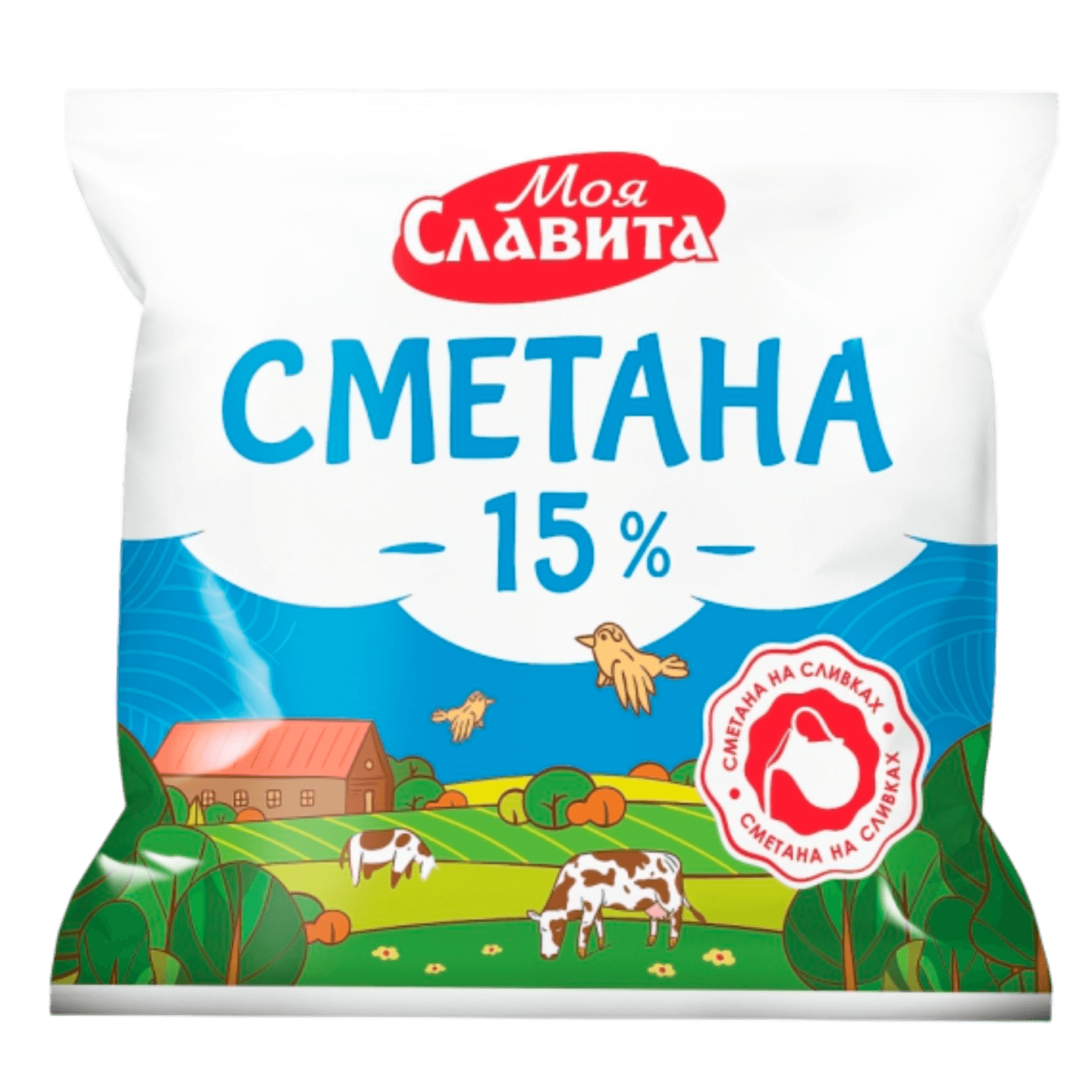 Сметана «Моя славита» 15%