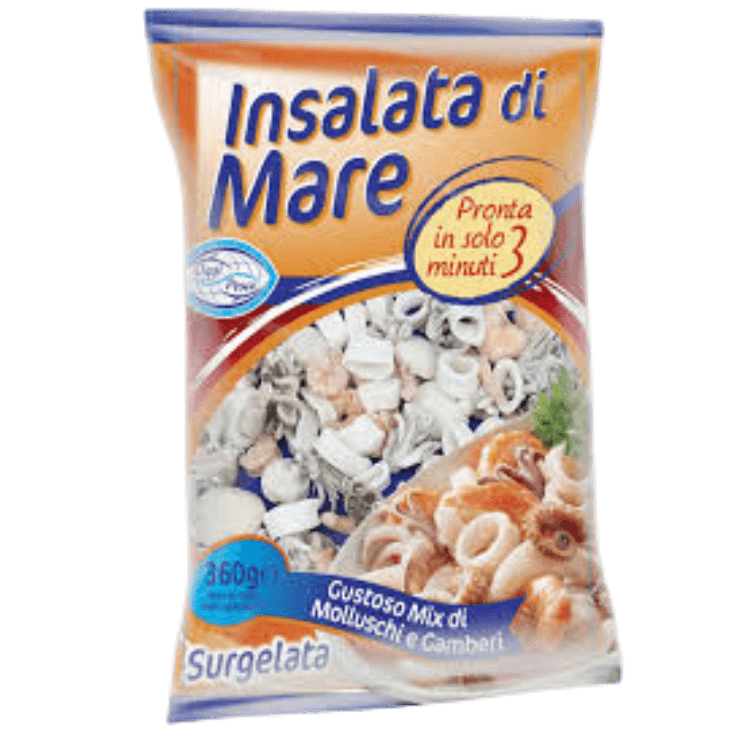 Коктейль из морепродуктов «Insalata di Mare» мороженый