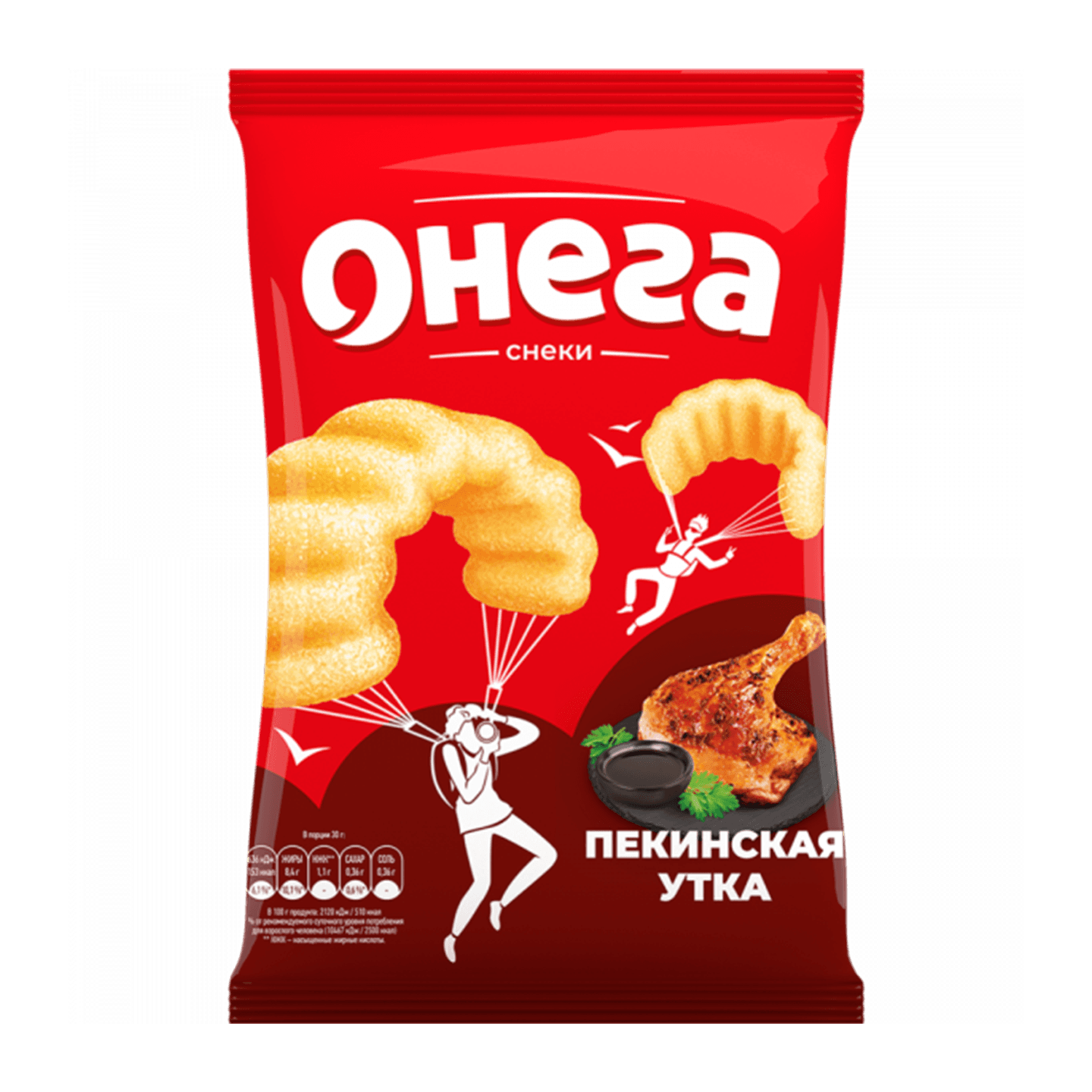 Снеки «Онега» со вкусом пекинской утки