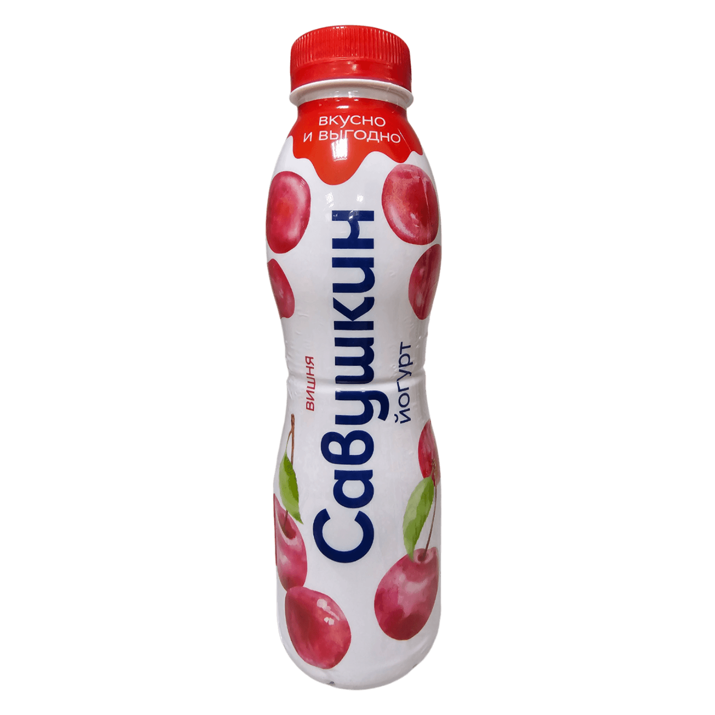 Йогурт «Савушкин» 1% вишня