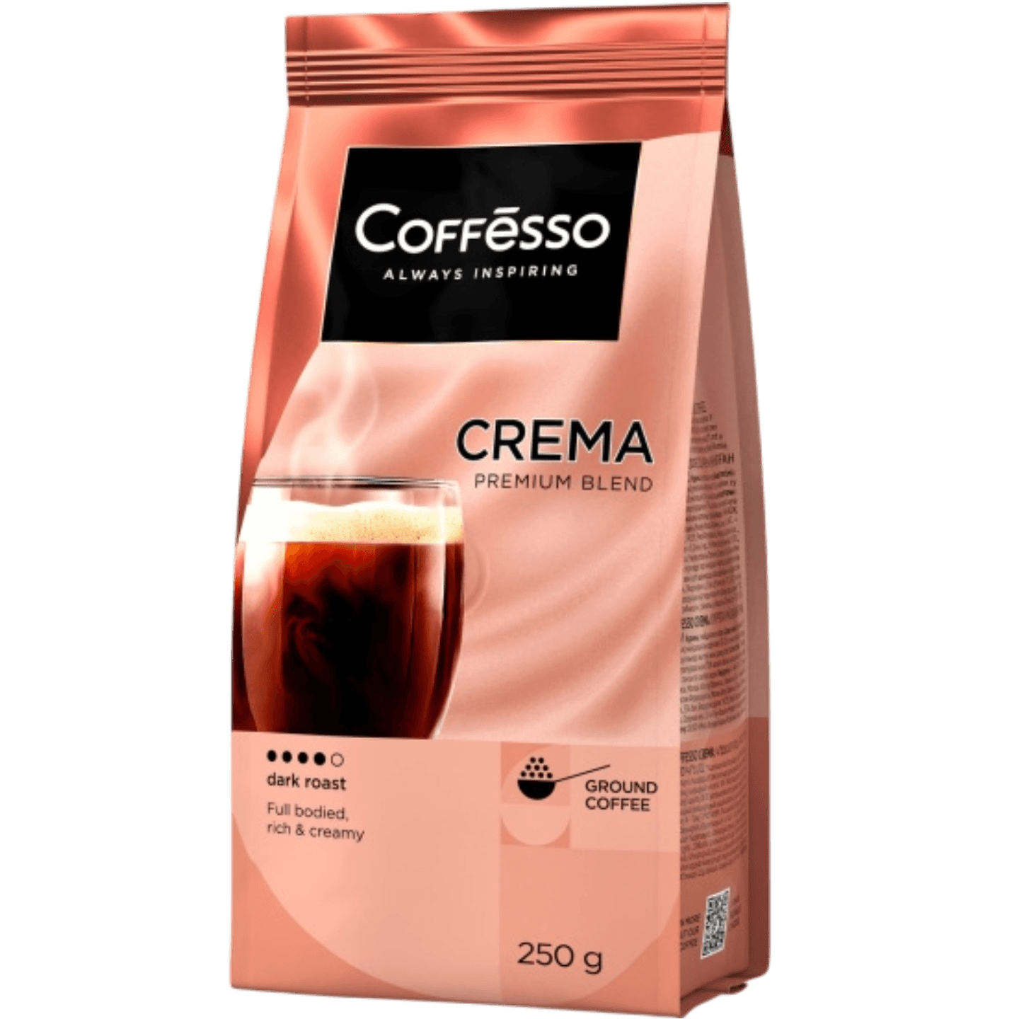 Кофе молотый «Coffesso CREMA» premium blend
