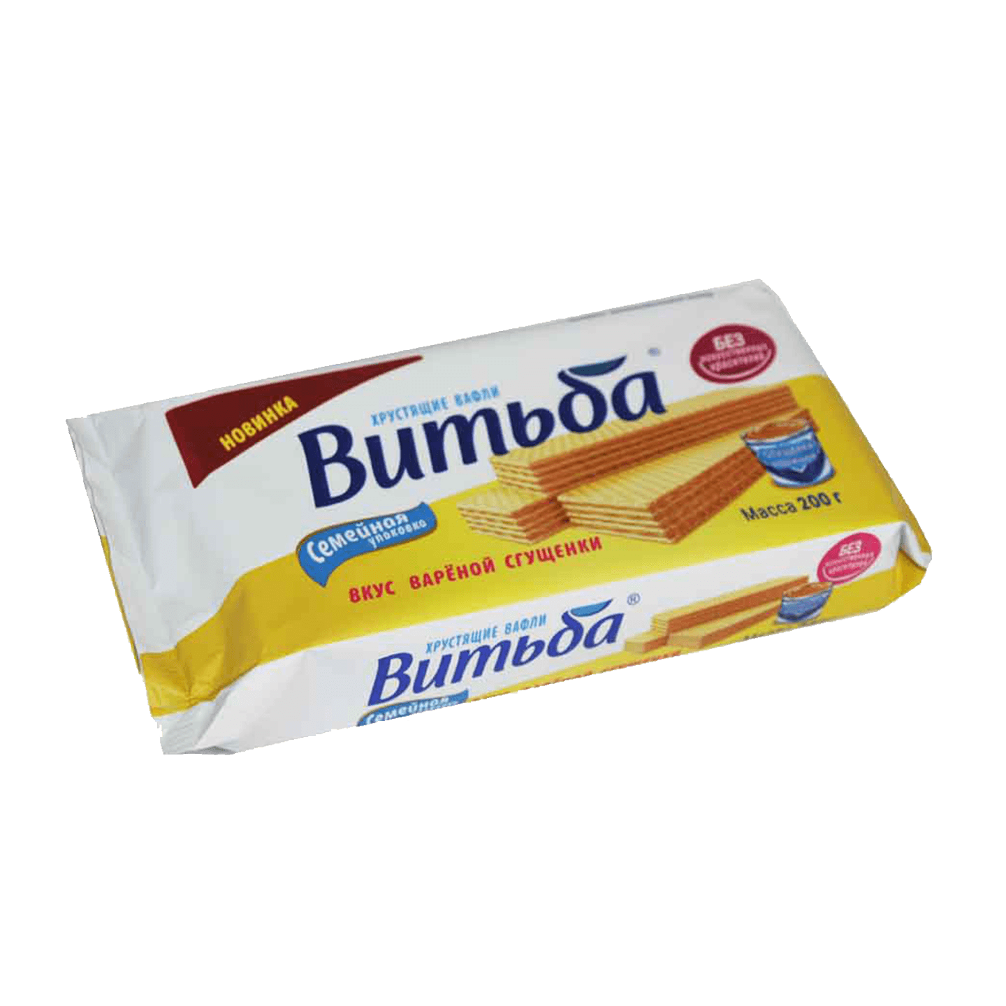Вафли хрустящие «Витьба» вкус вареной сгущенки
