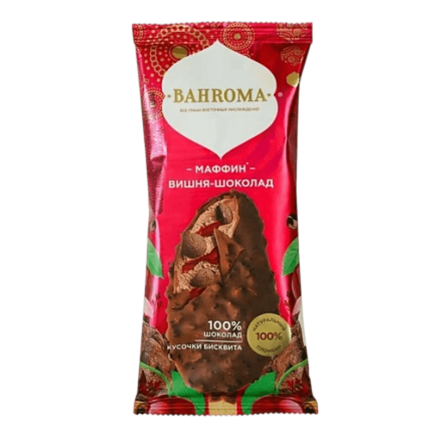Мороженое «BAHROMA» маффин-вишня-шоколад
