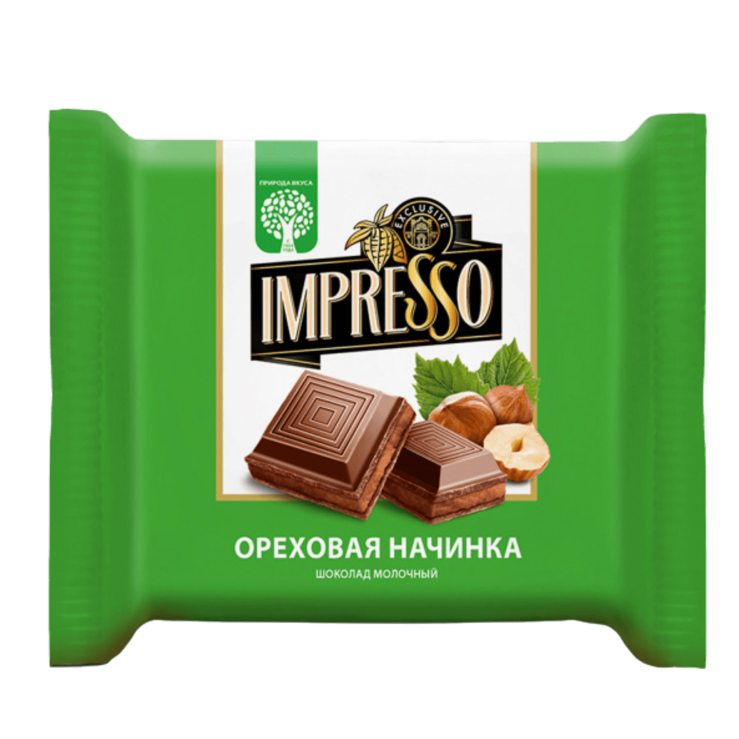 Шоколад молочный «IMPRESSO» орех
