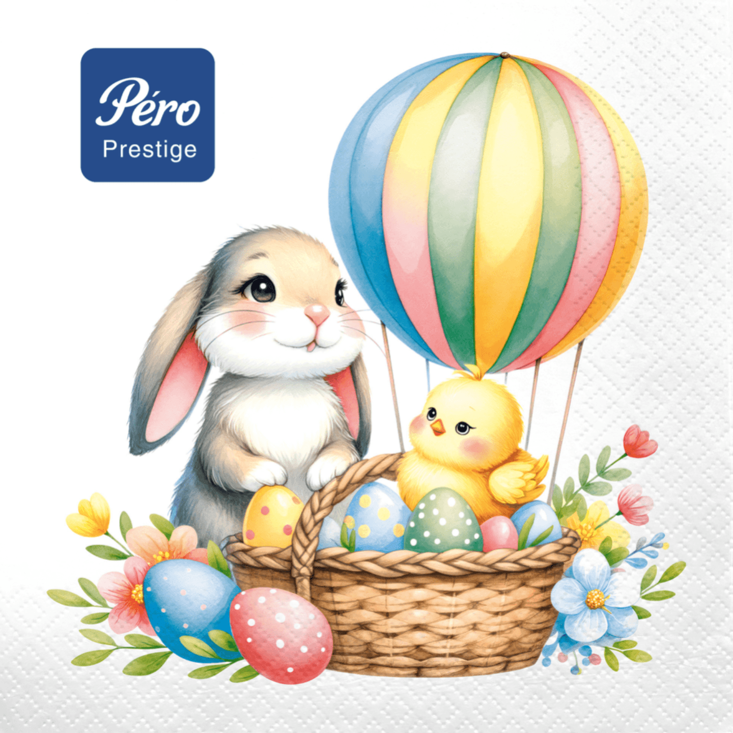 Салфетки бумажные «Pero Prestige» 20 шт - Мир Продуктов №4