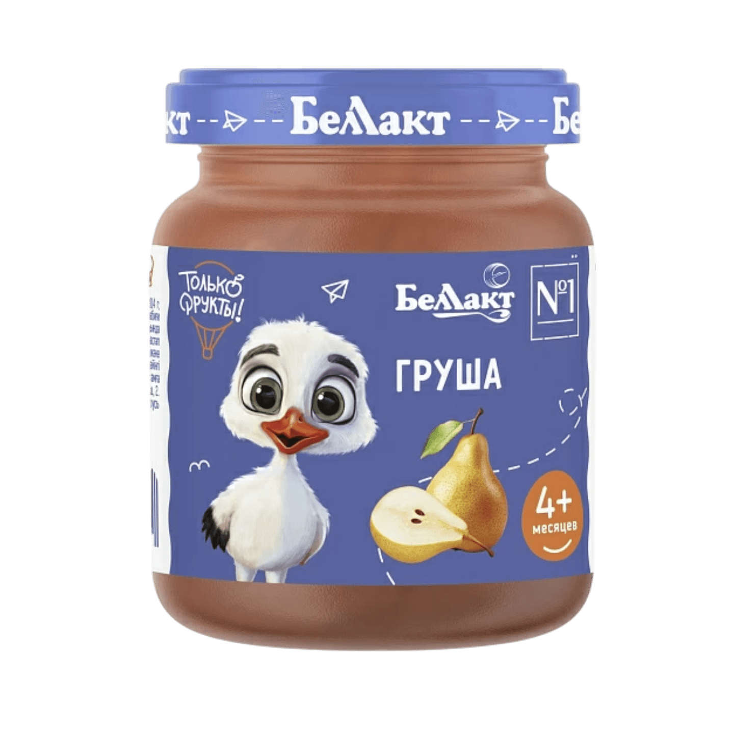 Пюре «Беллакт» из груш с 4 месяцев