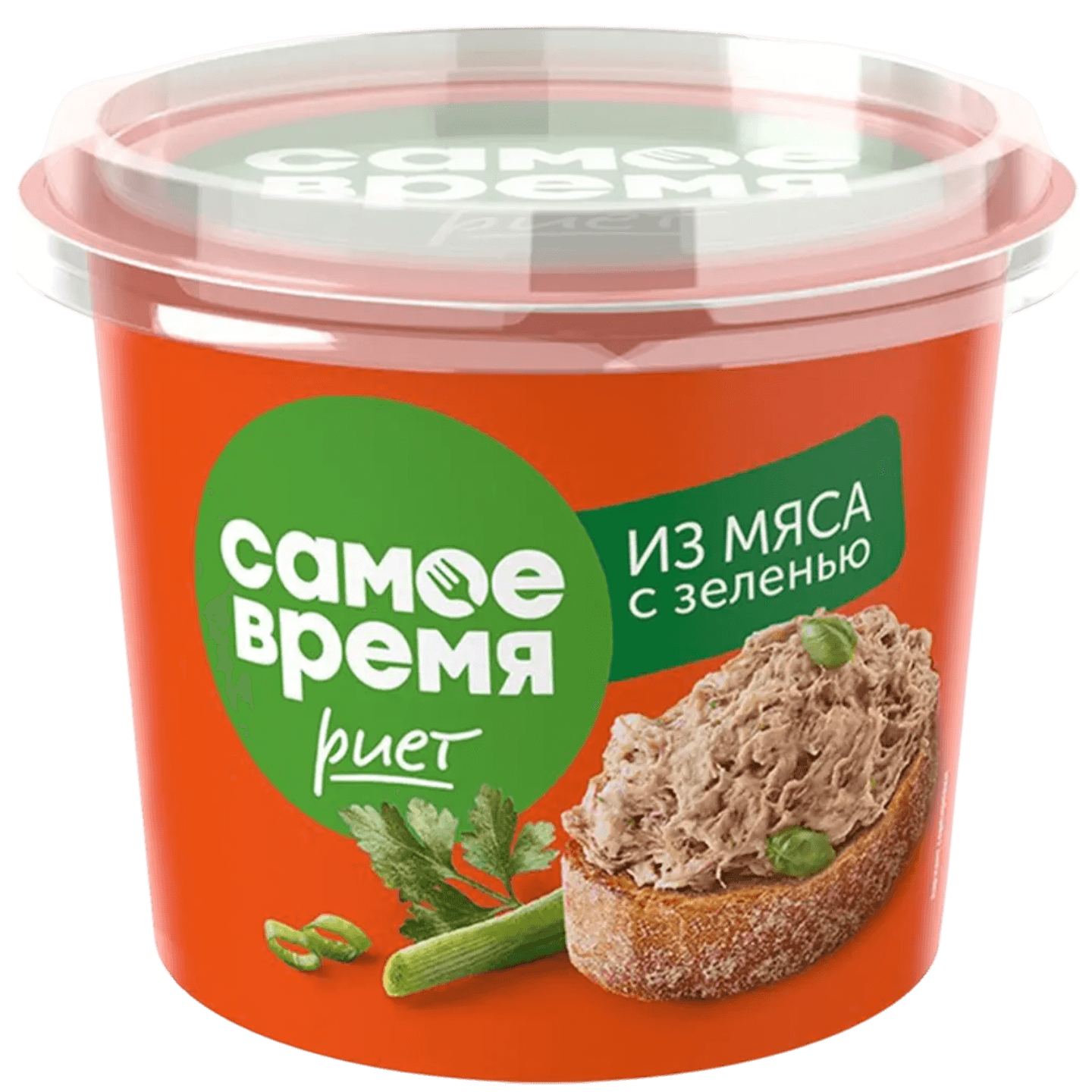 Риет из мяса «Самое время» с зеленью