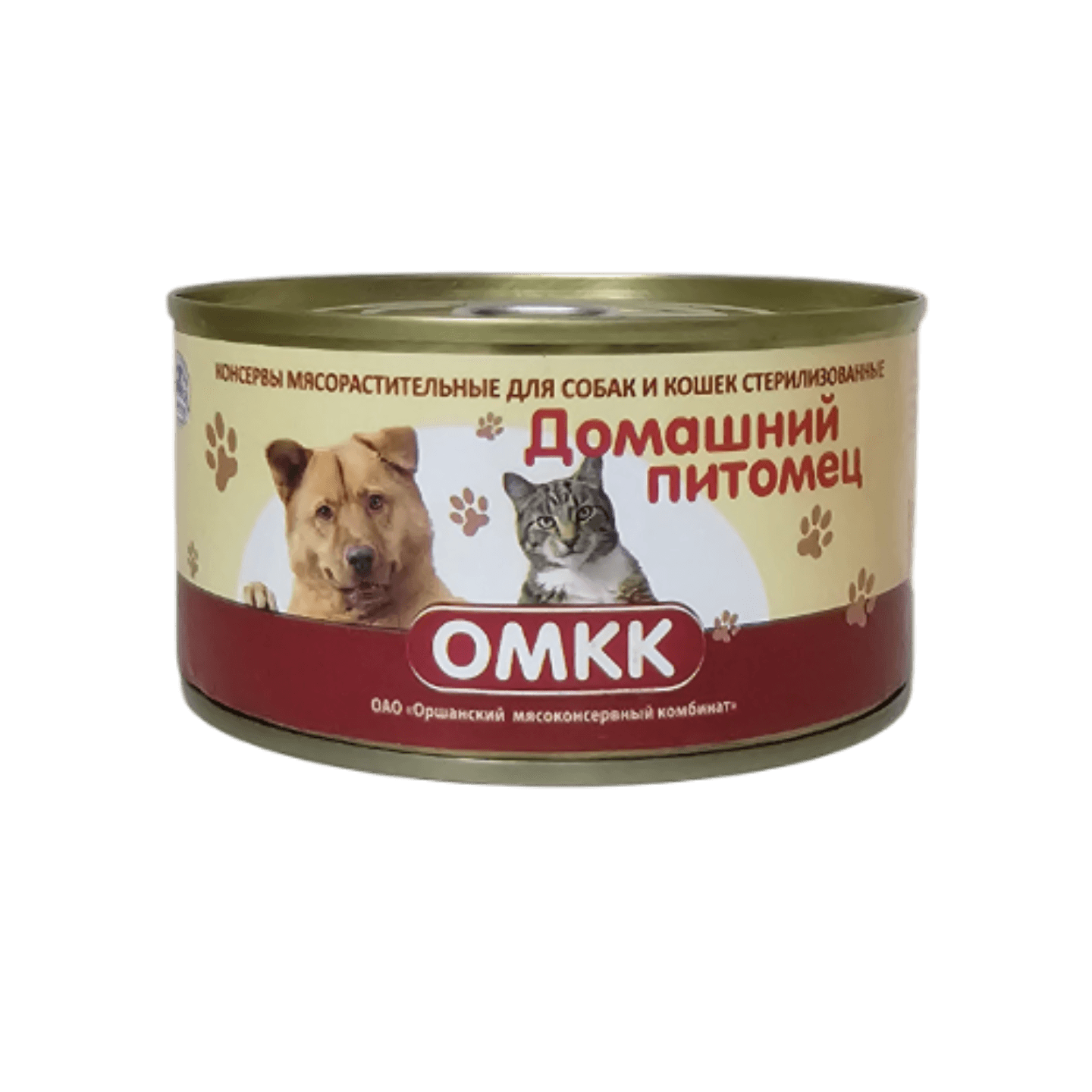 Консервы мясные «ОМКК» для собак и кошек