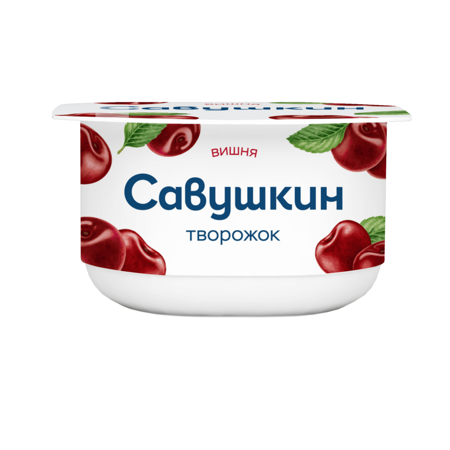 Паста творожная «Савушкин» 3,5% вишня