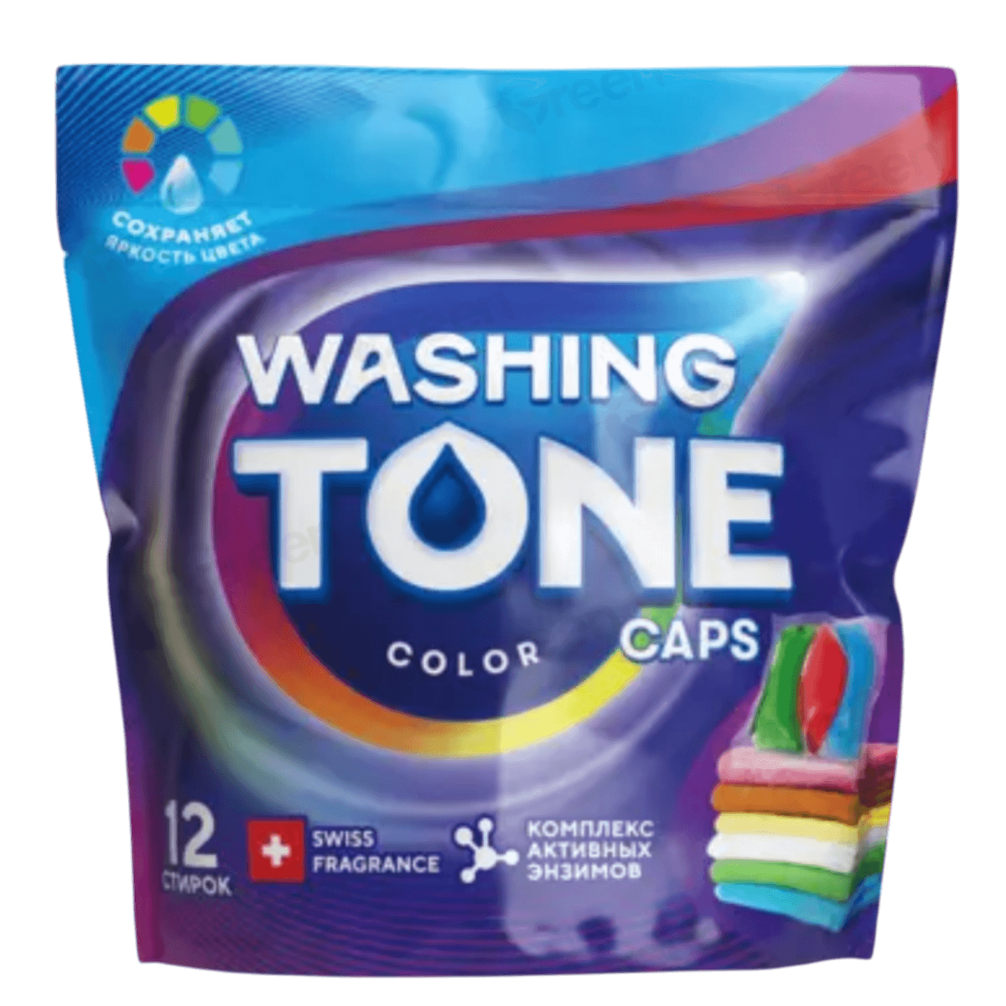 Капсулы для стирки «Washing Tone» Color 12шт