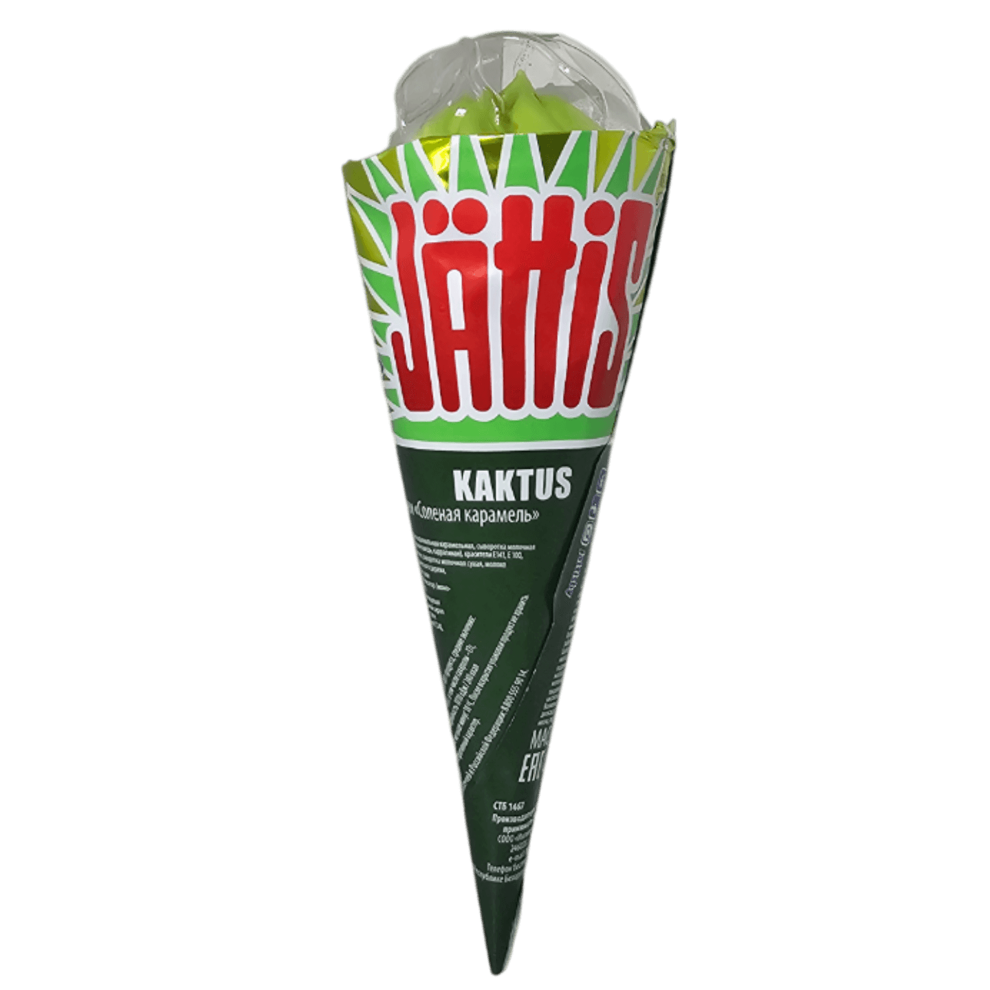 Мороженое сливочное «Jattis» груша-соленая карамель