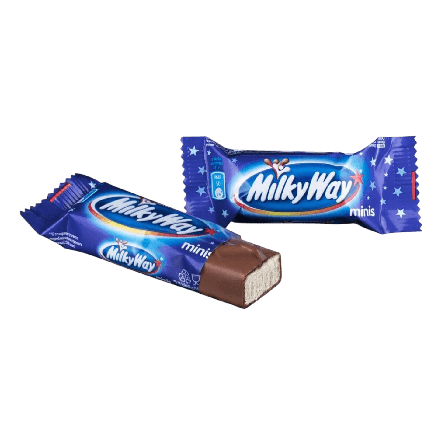 Батончик «Milky Way minis» суфле и молочный шоколад