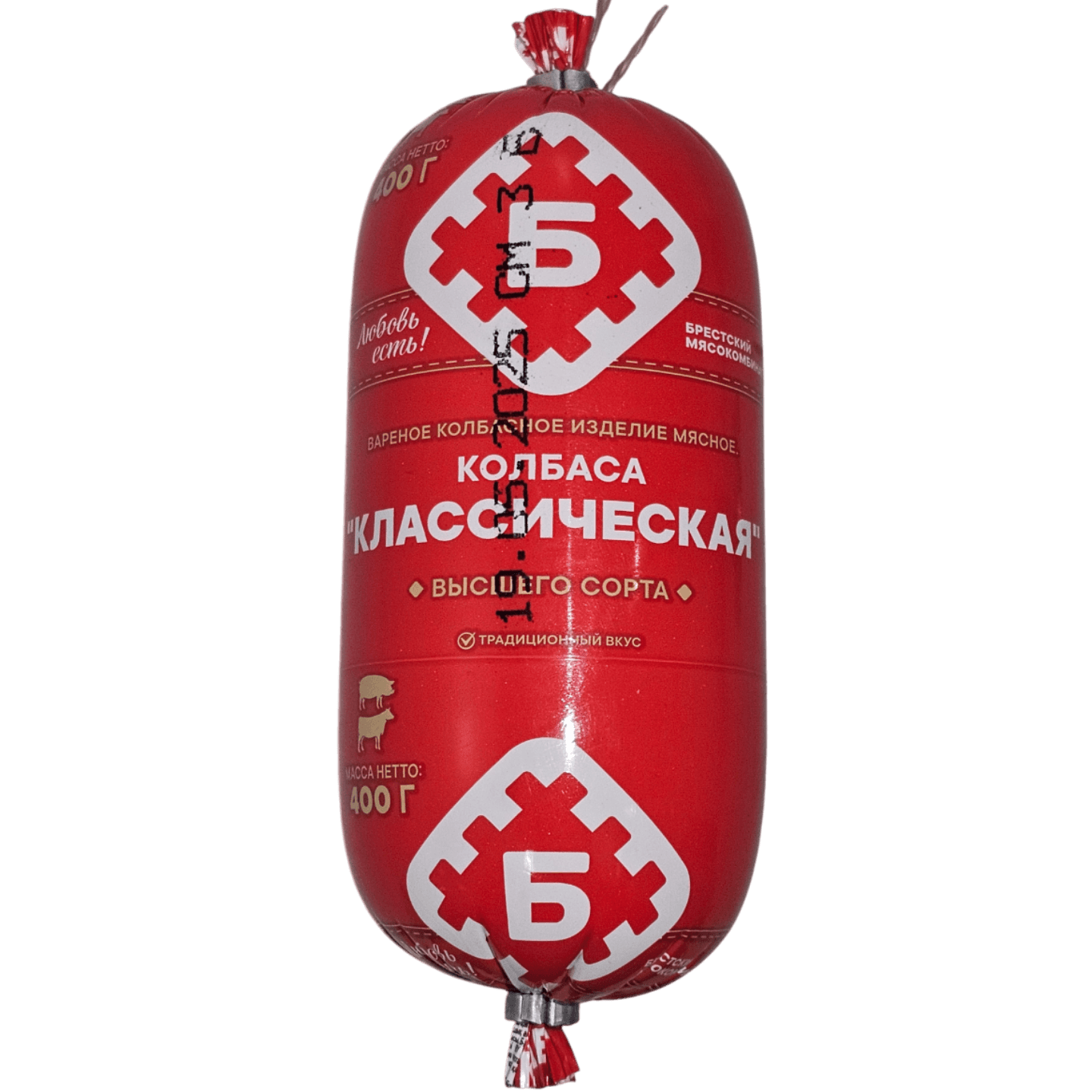 Колбаса вареная «Классическая» в/с