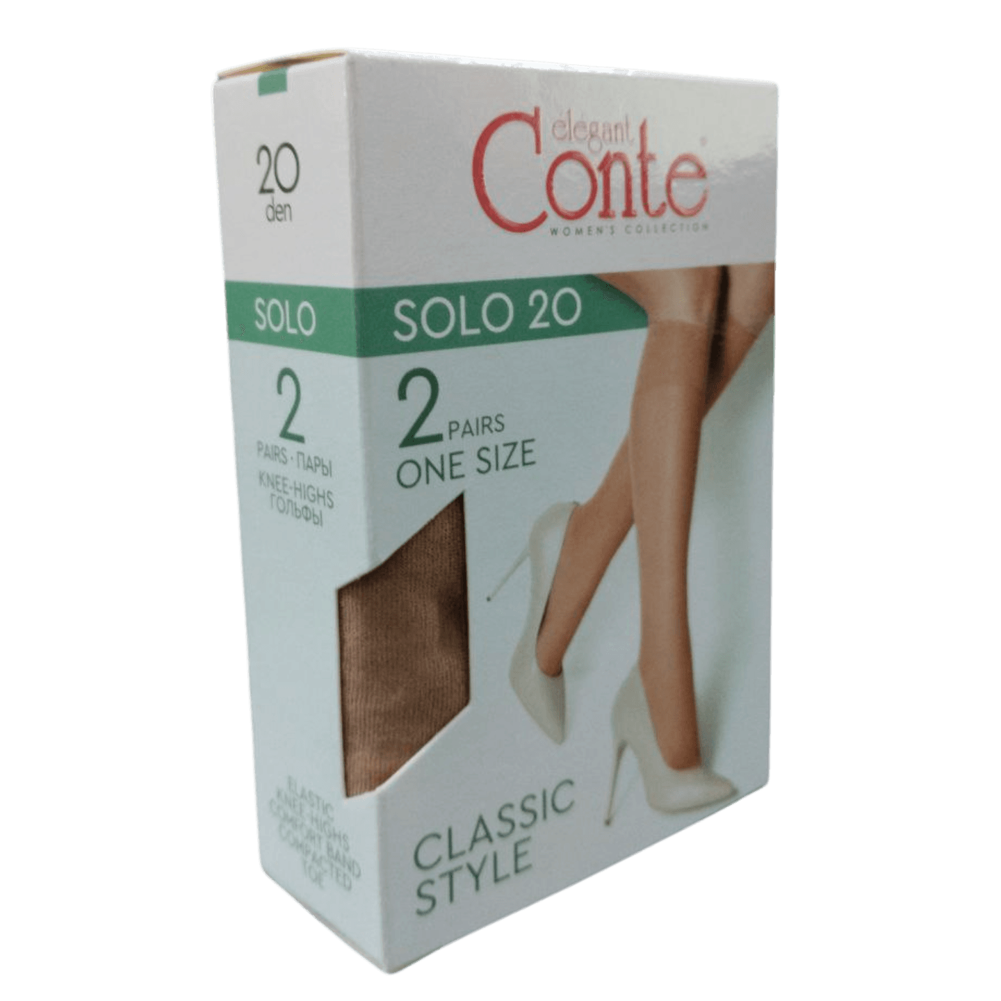 Гольфы женские «Conte SOLO» Classic Style