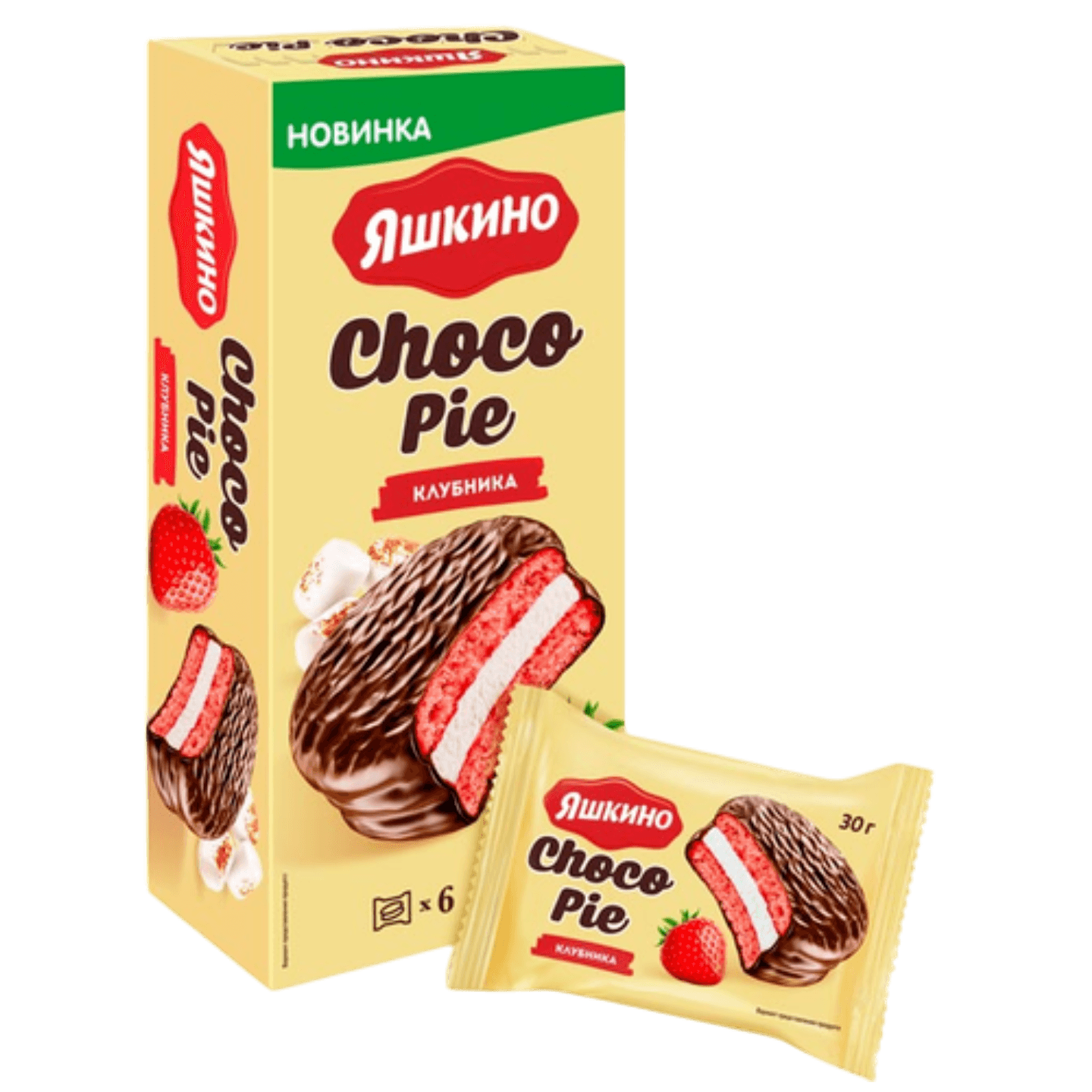 Изделие кондитерское «Choco Pie» клубничное - Мир Продуктов №4