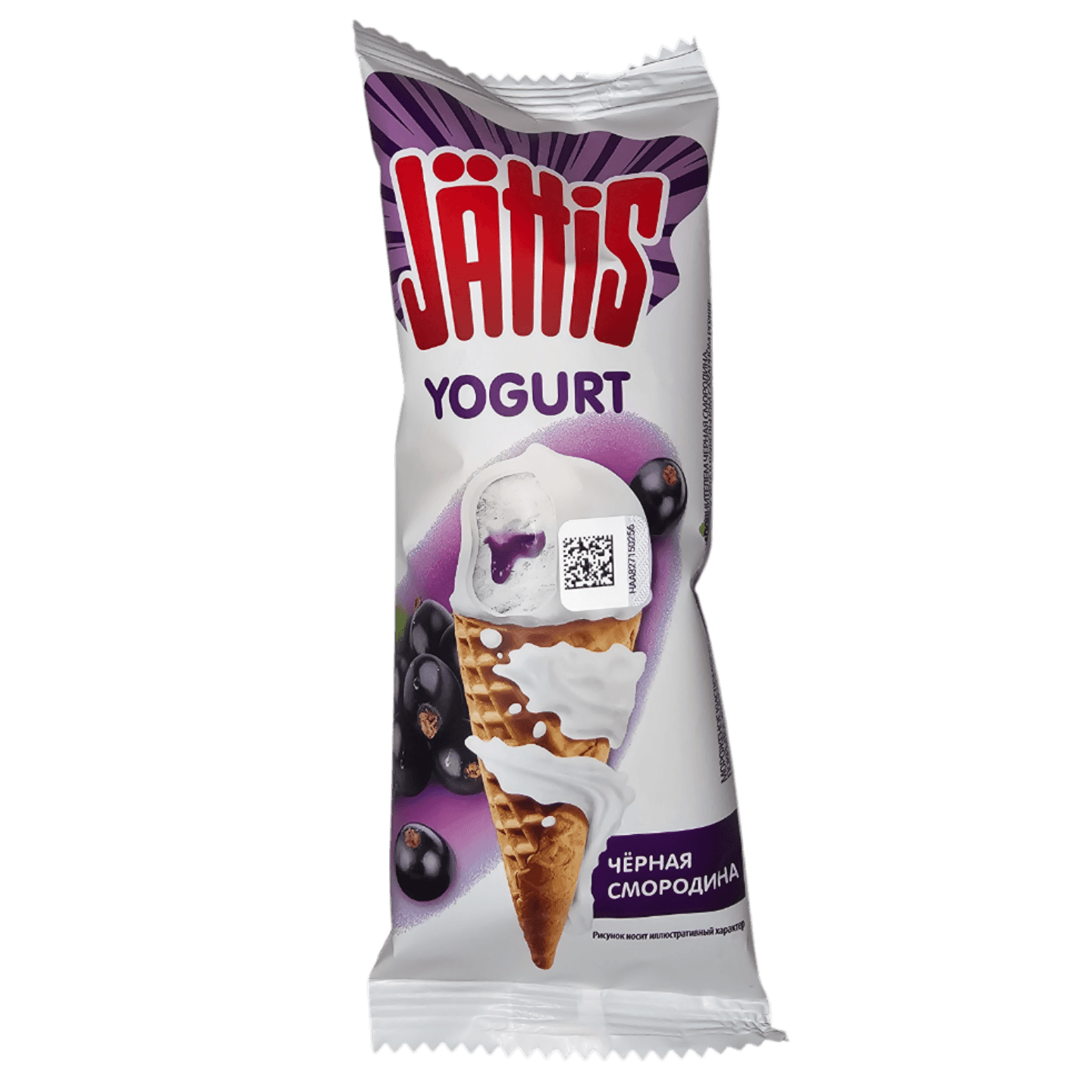 Мороженое йогуртное «Jattis» черная смородина 