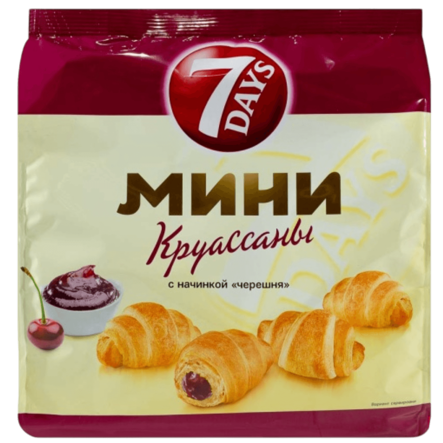 Мини круассаны «7 Days» со вкусом черешни - Мир Продуктов №3