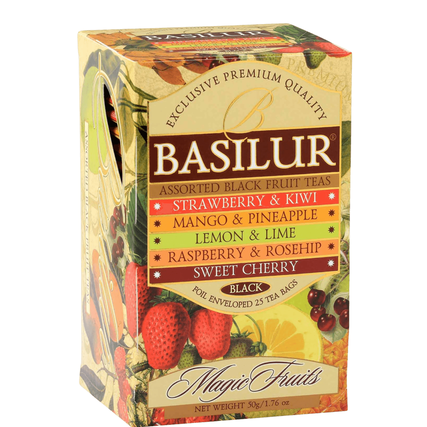 Чай черный «Basilur»  ассорти 25 пакетиков