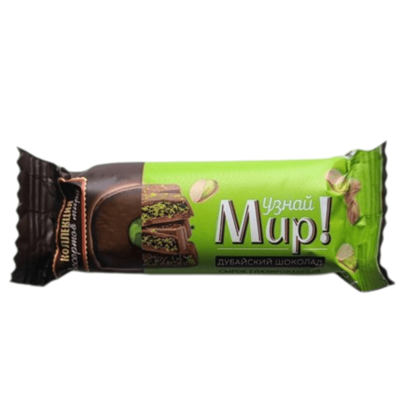 Сырок творожный «Узнай Мир!» дубайский шоколад 25% - Мир Продуктов №3