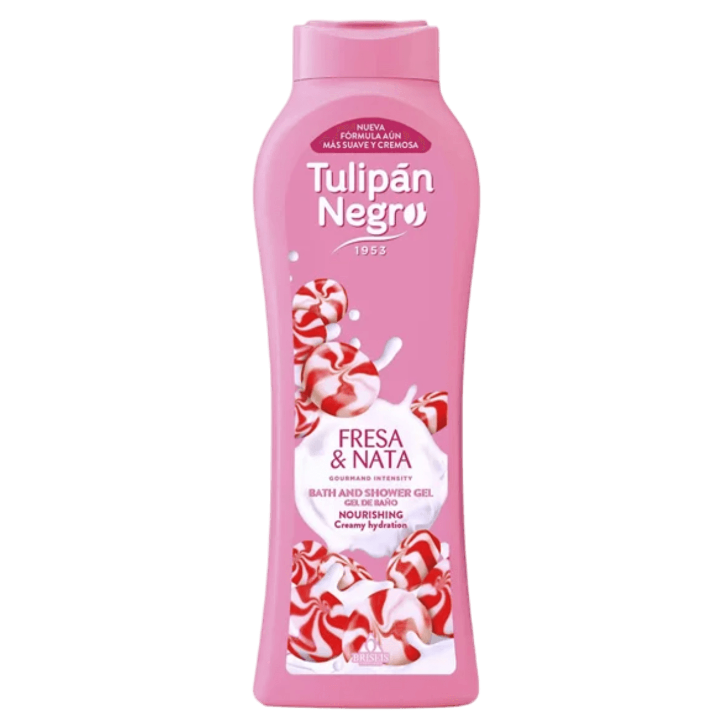 Гель для душа «Tulipan Negro» Клубника и сливки