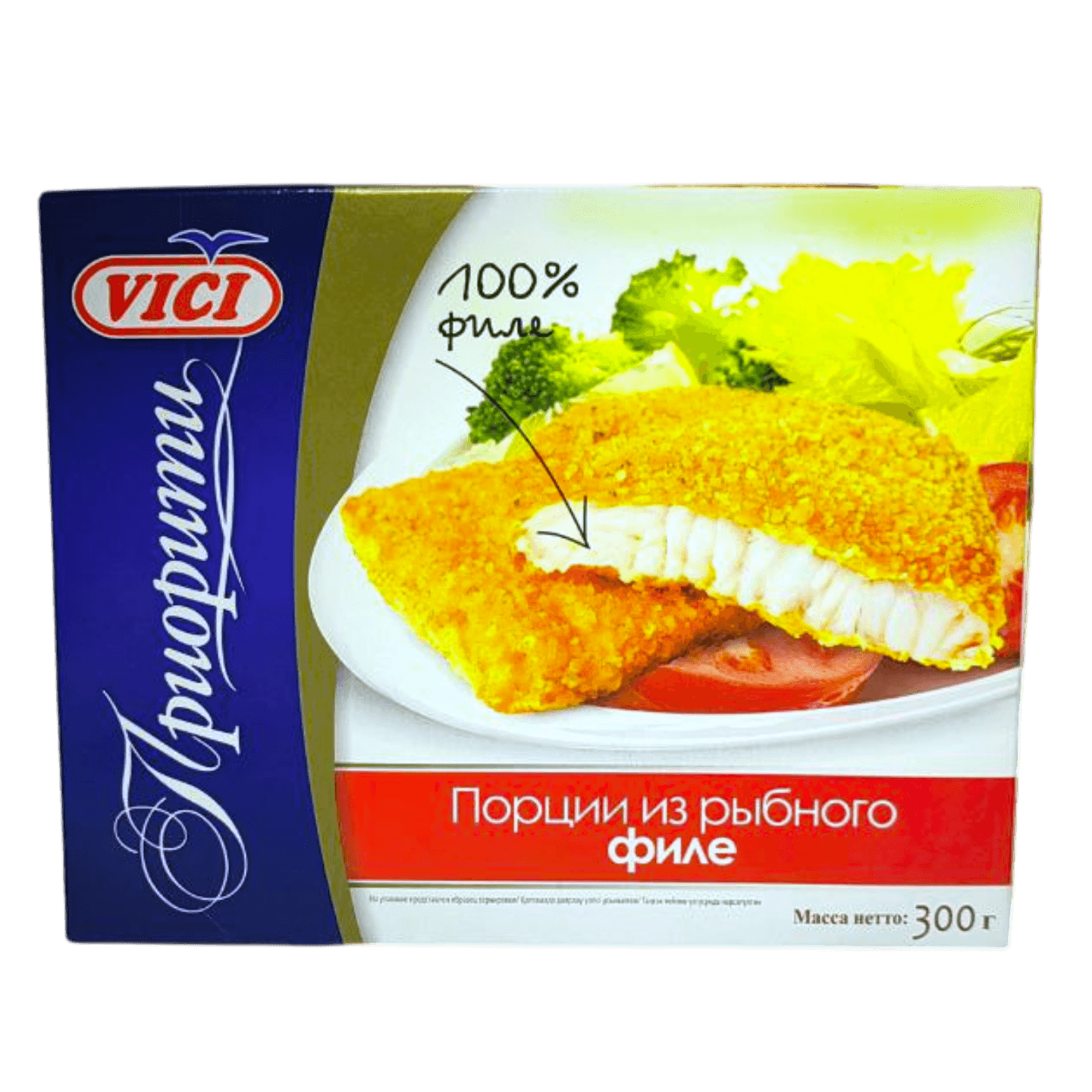 Рыбное филе «Vici» в панировке (порции)