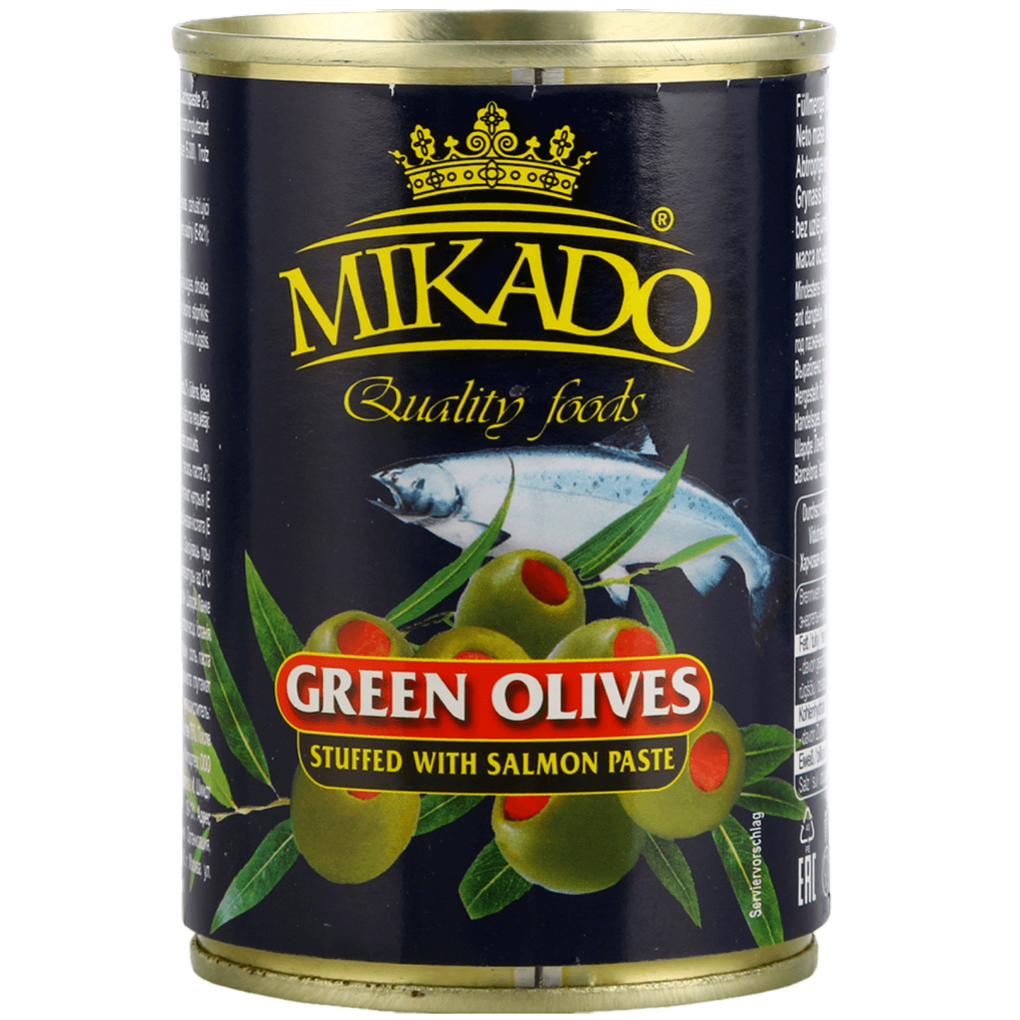 Оливки фаршированные «MIKADO» с лососем