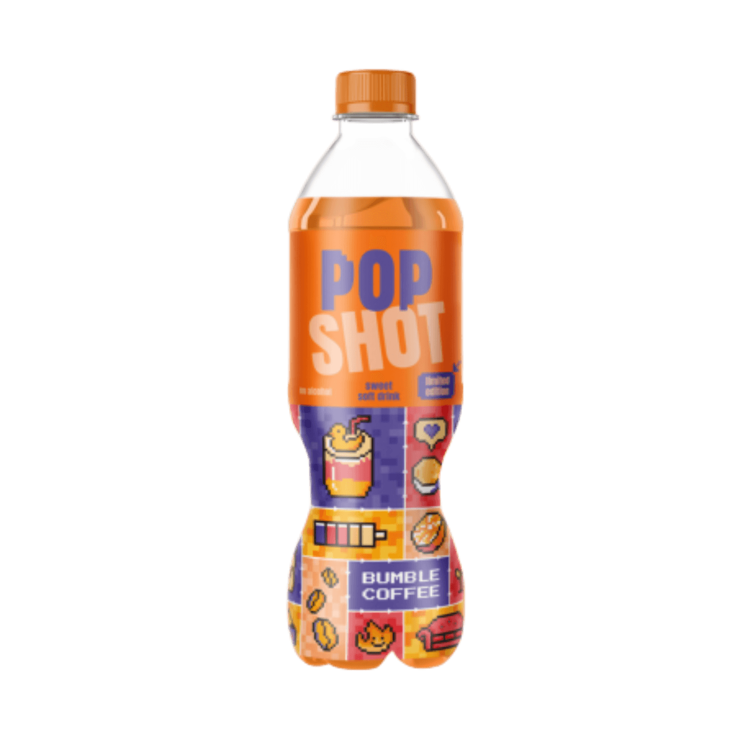 Напиток газированный «POP SHOT» бамбл-кофе