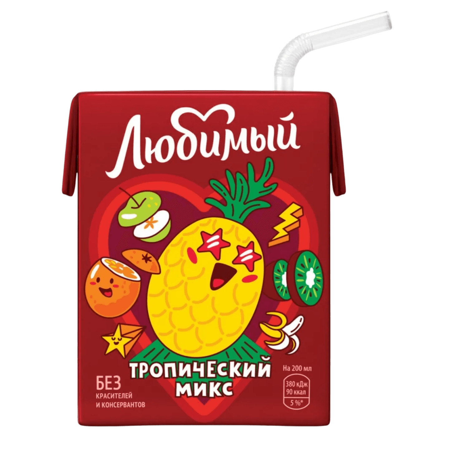 Напиток сокосодержащий «Любимый» тропический микс