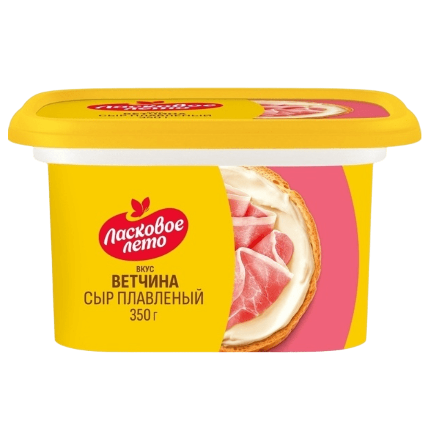 Сыр плавленый «Ласковое лето» 45% вкус ветчины