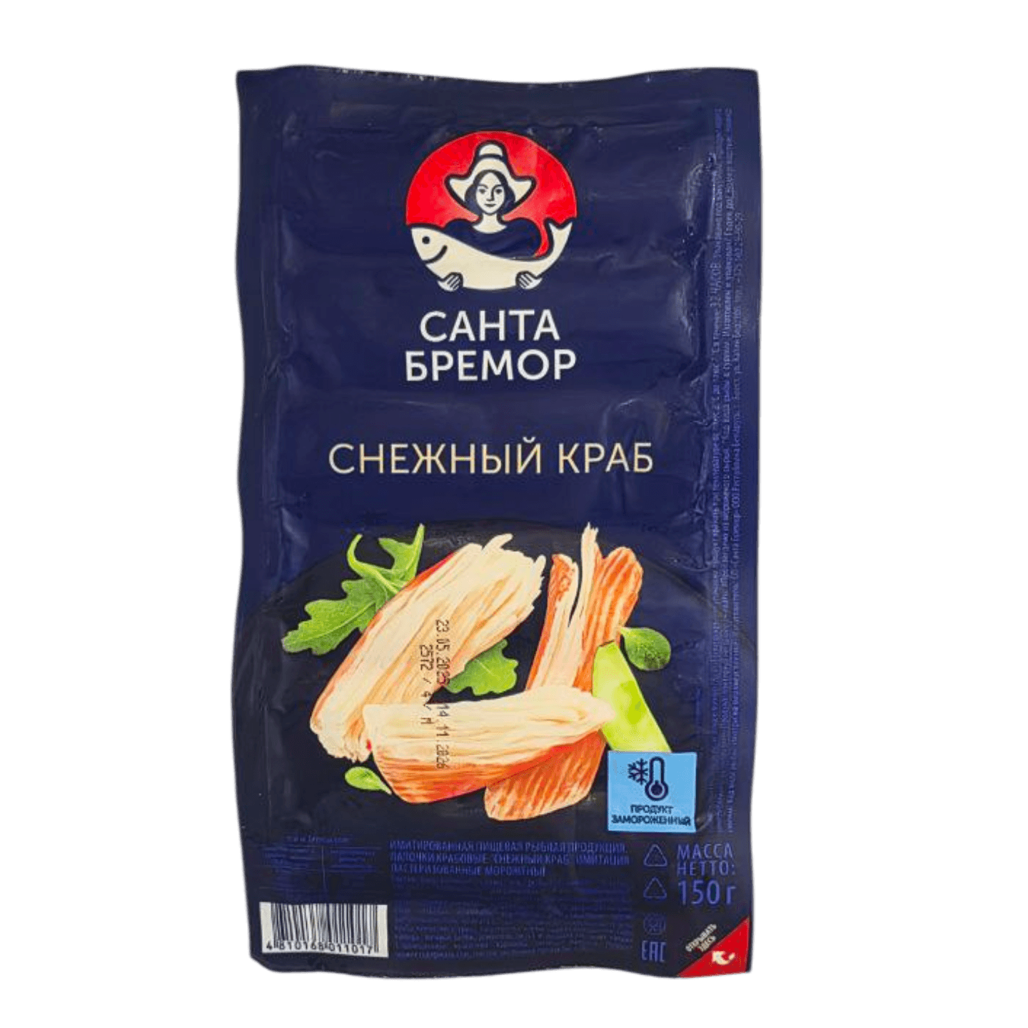 Крабовые палочки «Санта Бремор» снежный краб замороженный