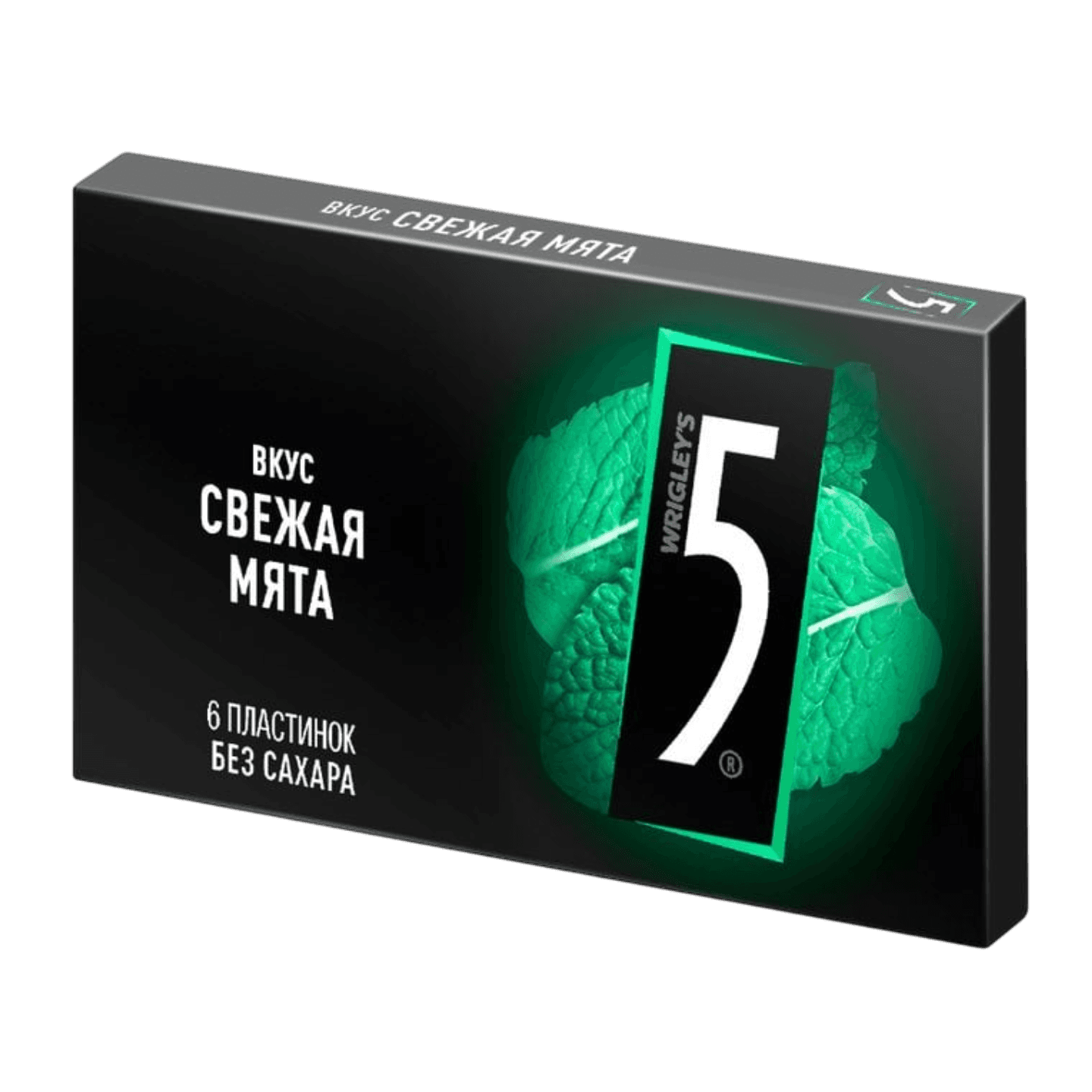 Жевательная резинка «Five Wrigley's» свежая мята 6 пл