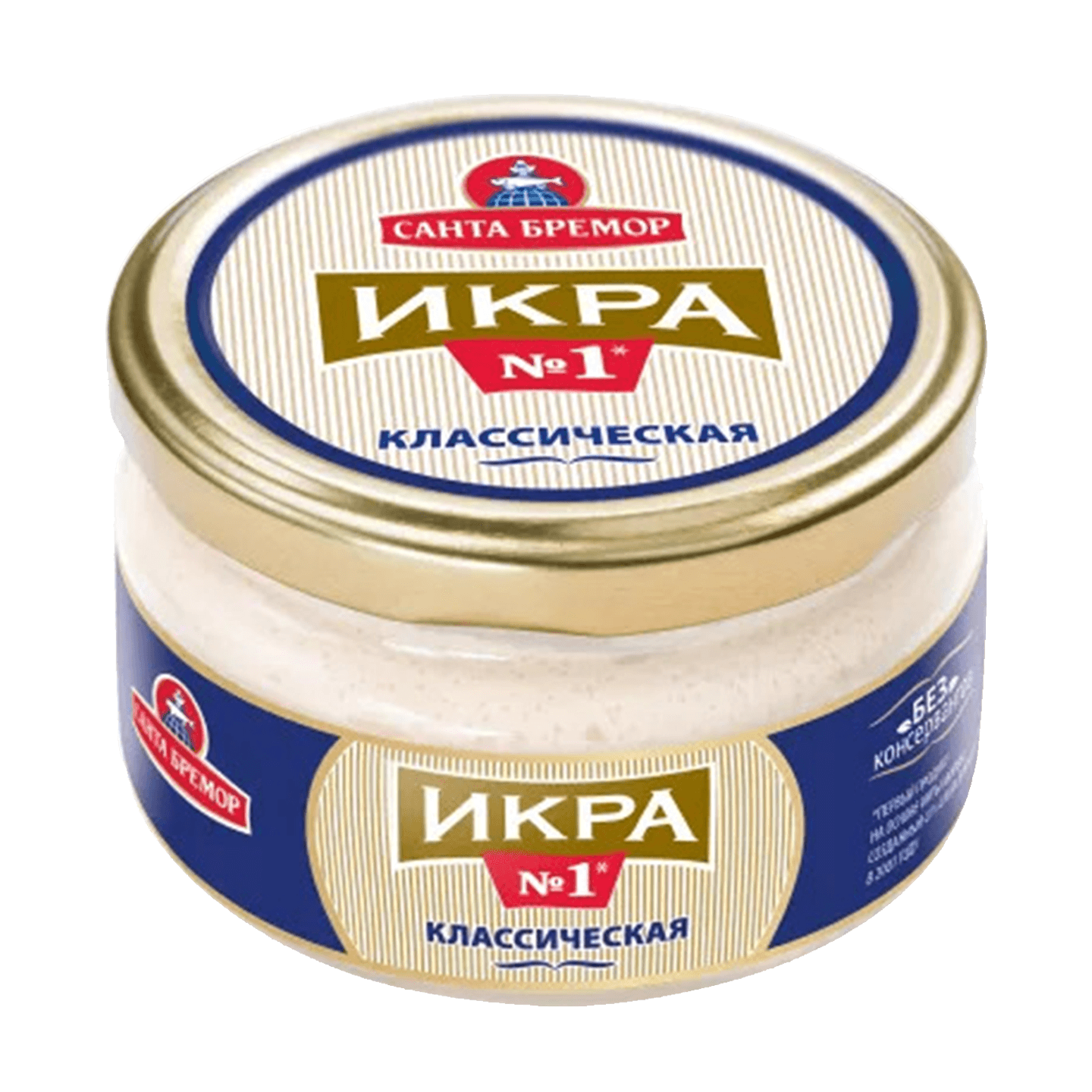 Икра деликатесная «Санта Бремор» классическая 