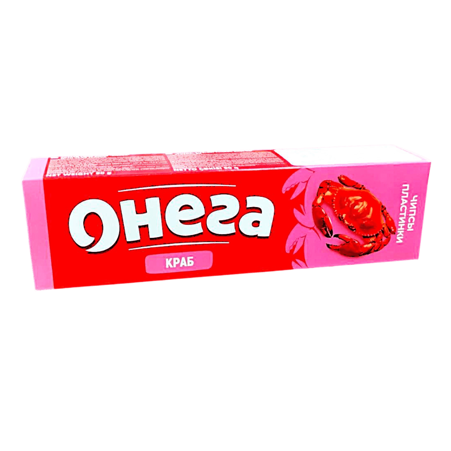 Чипсы пластинки «Онега» краб