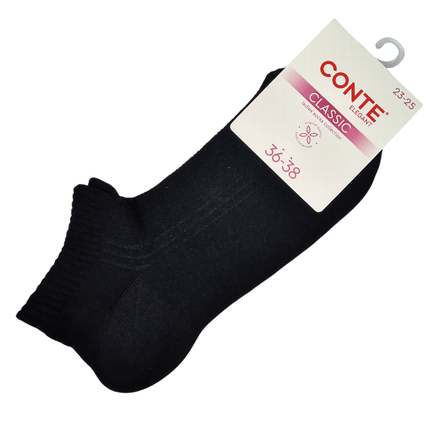 Носки женские «Conte Elegant» черные р.36-37