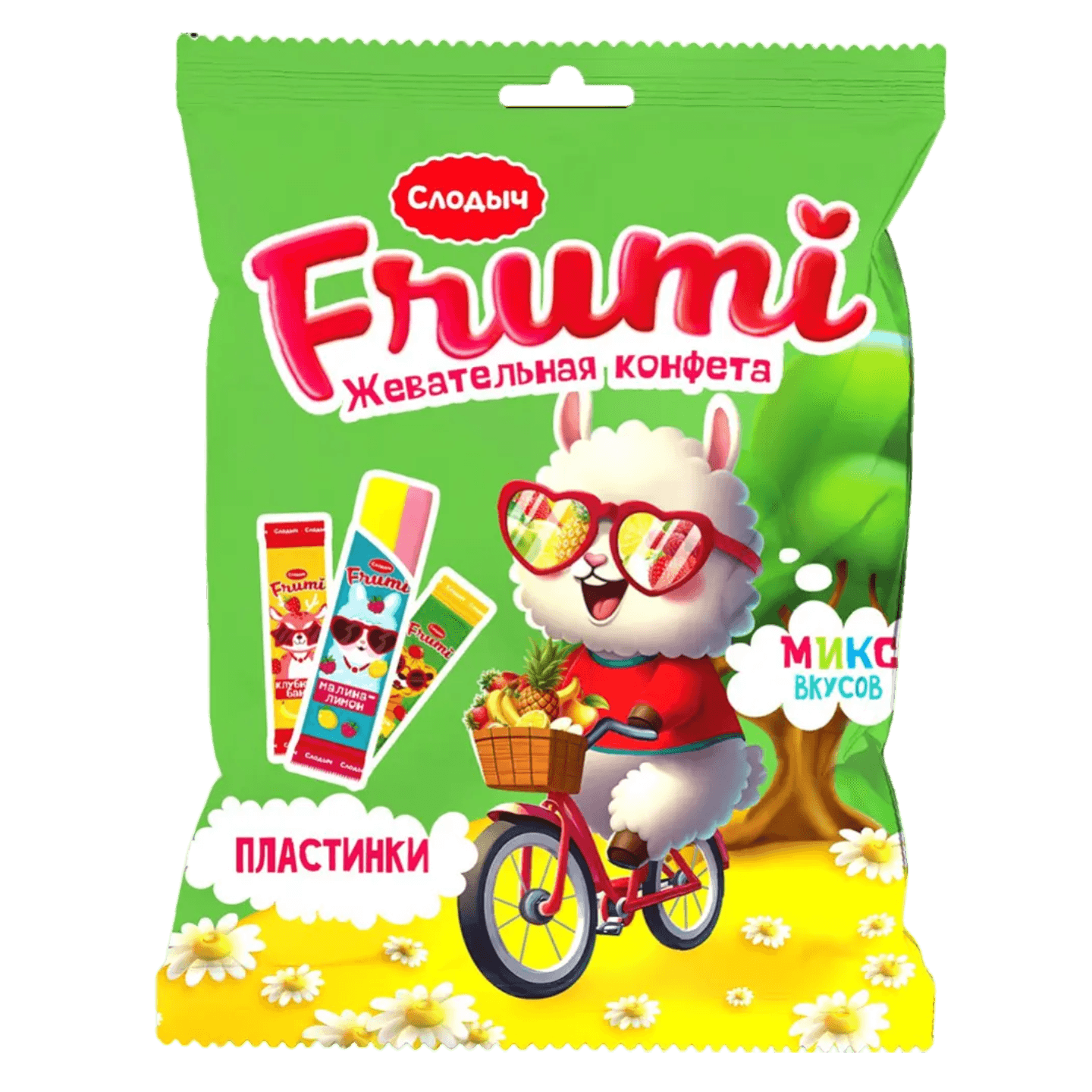 Конфеты жевательные «Frumi» пластинки 