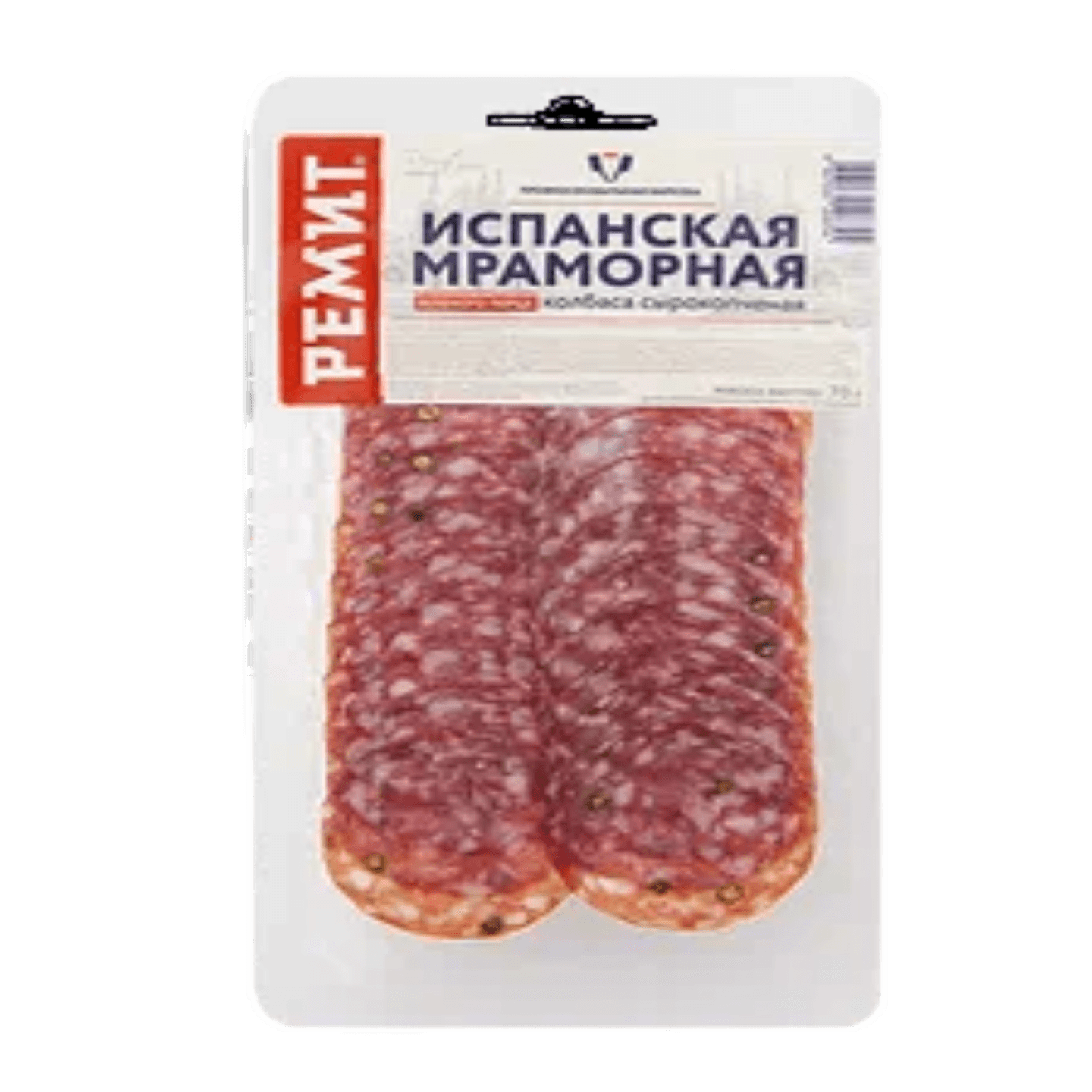 Колбаса сырокопченая «Испанская Мраморная»  - Мир Продуктов №4