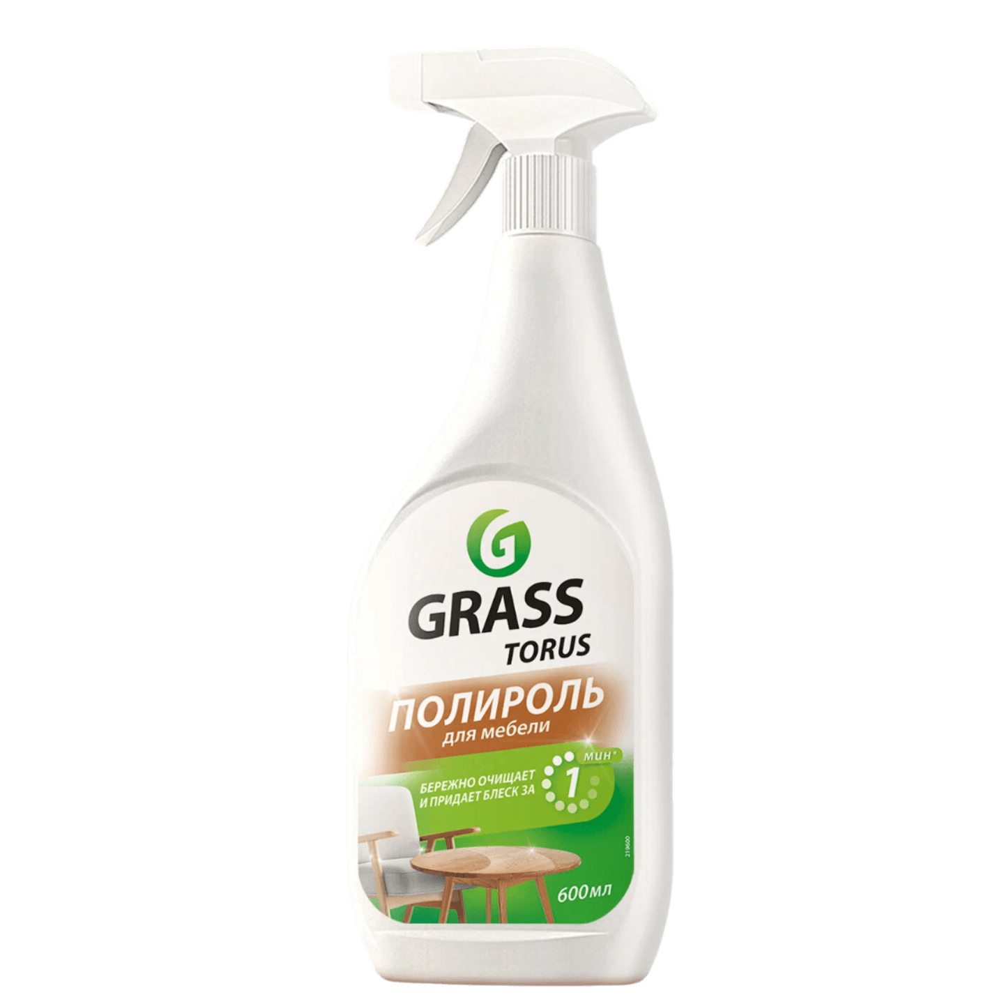 Очиститель-полироль для мебели «Grass» Torus