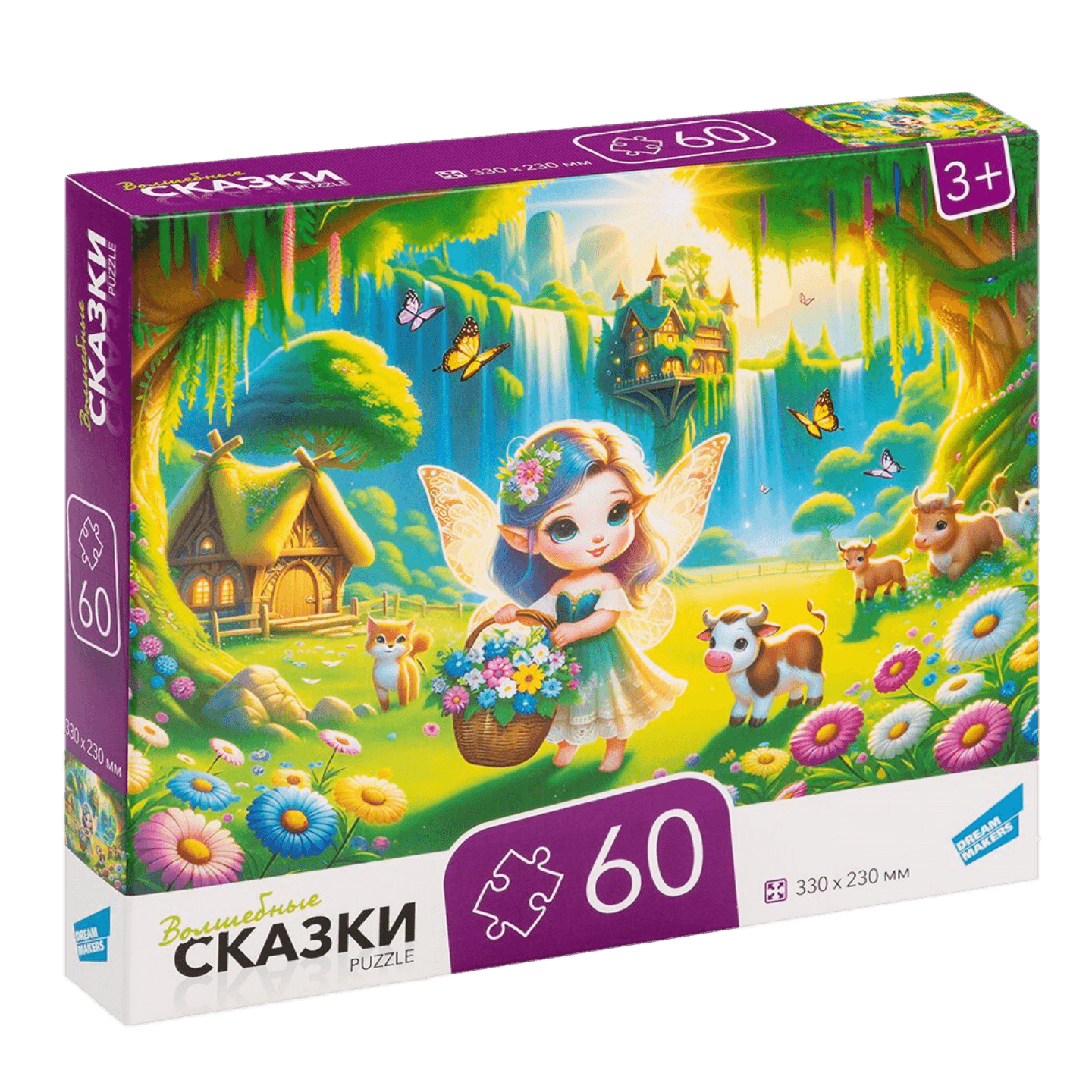 Пазлы «60 сказки» - Мир Продуктов №3