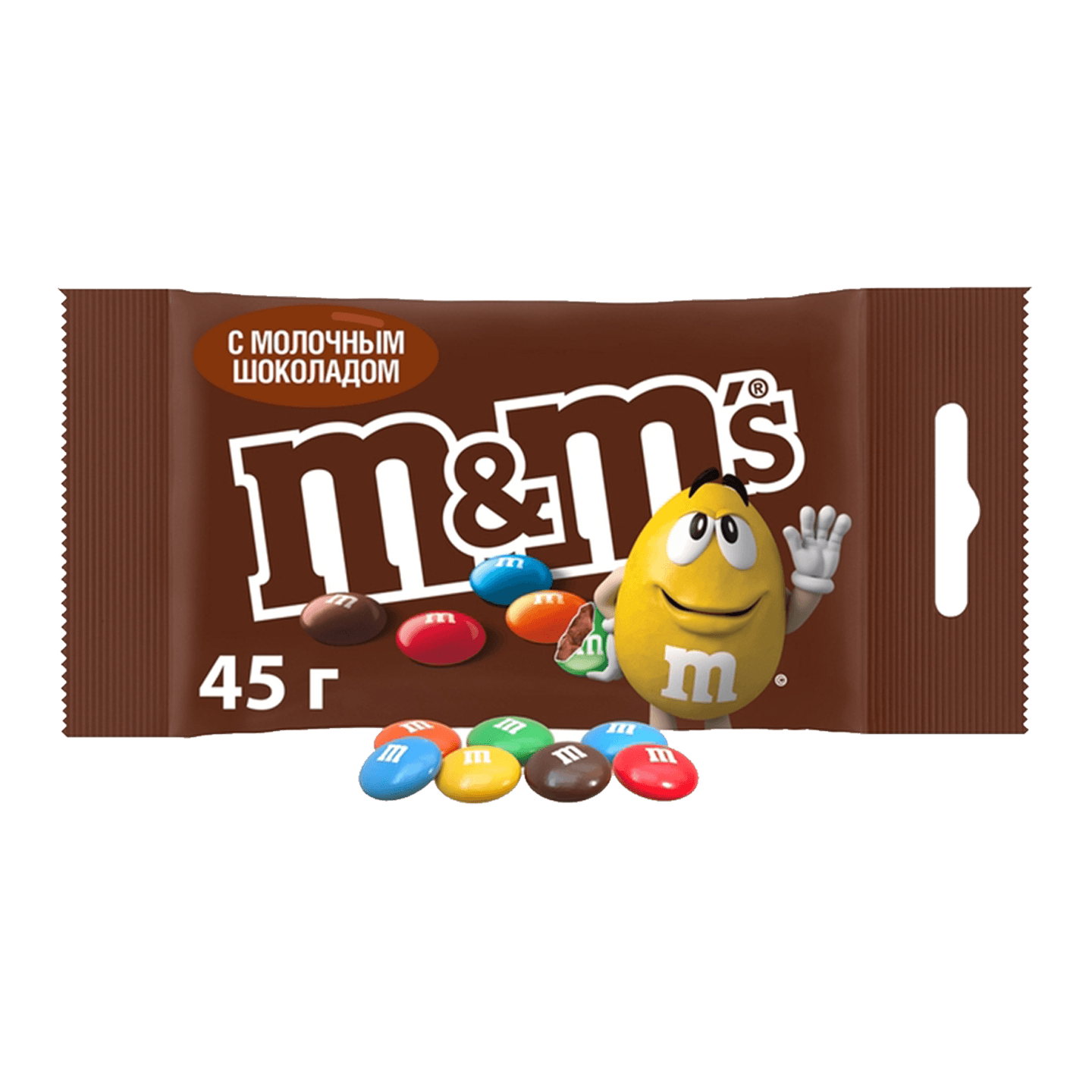 Драже «M&M's» с молочным шоколадом в глазури
