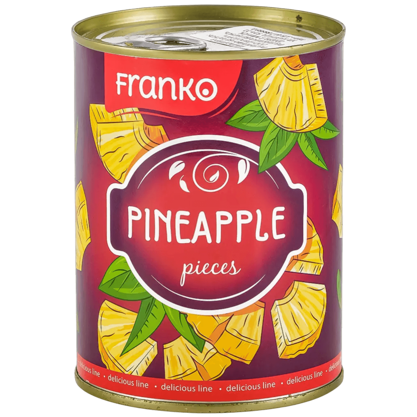 Ананасы в сиропе «Franko pineapple» кусочки