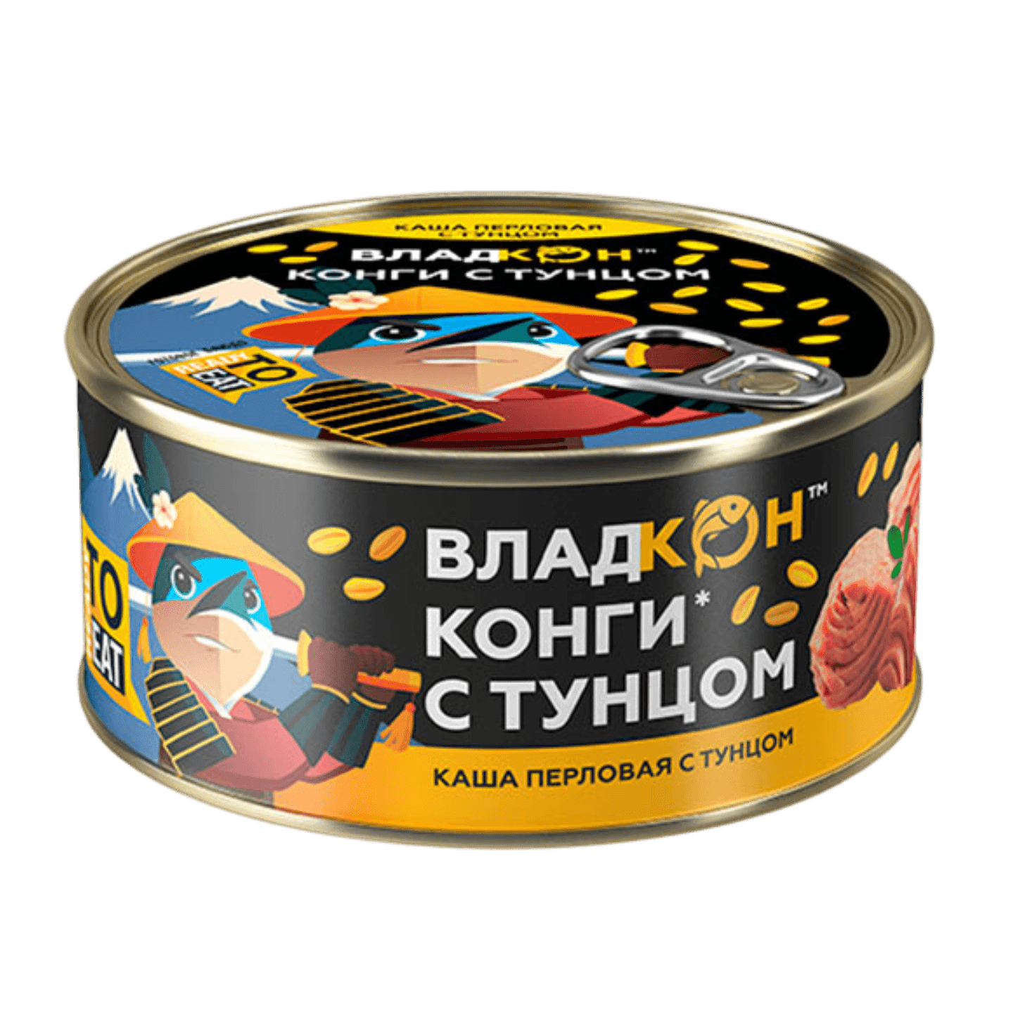 Каша перловая «Владкон конги» с тунцом