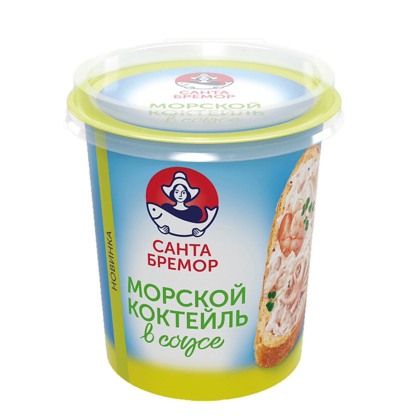 Паста с морепродуктами «морской коклейль в соусе»
