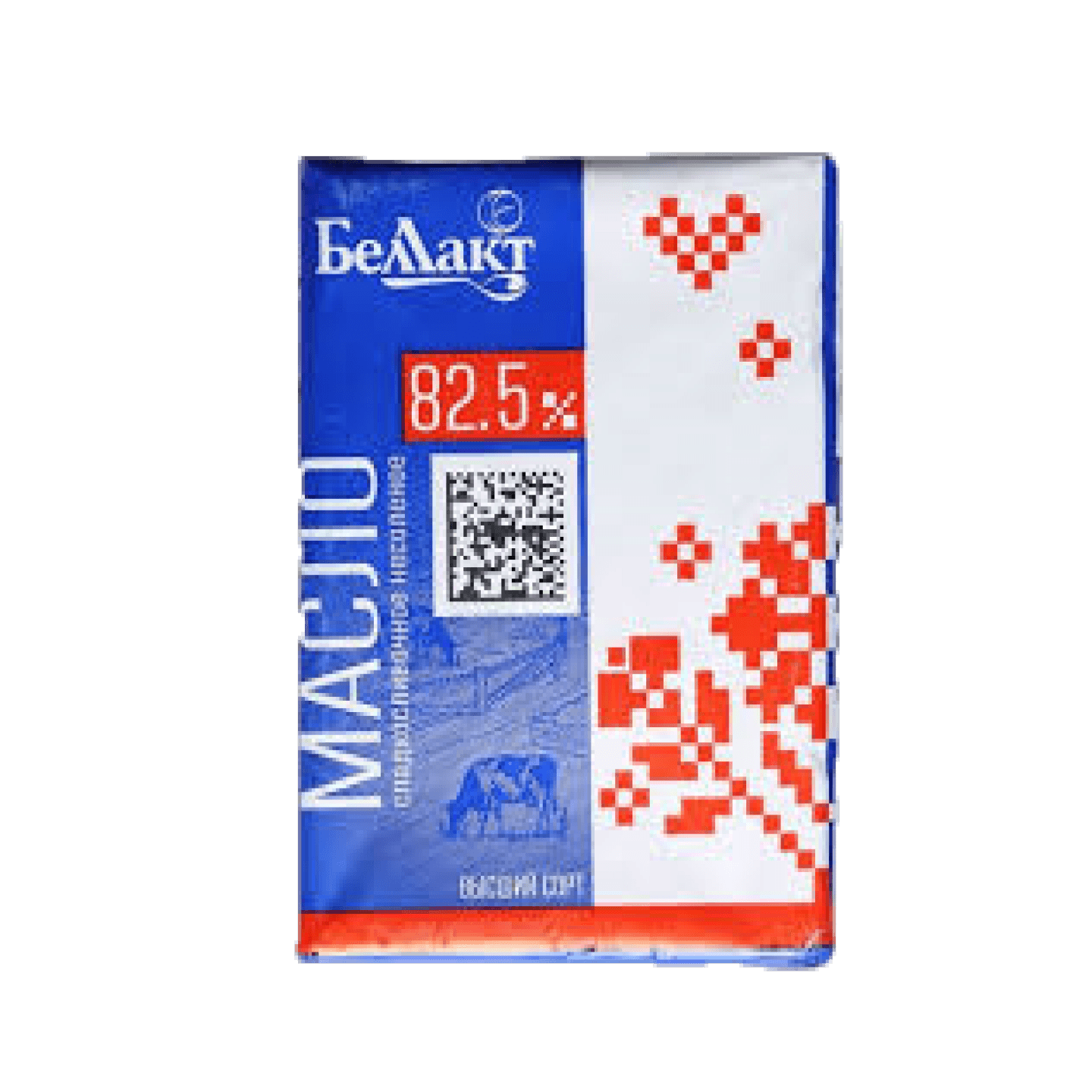 Масло сладкосливочное не соленое 82,5%